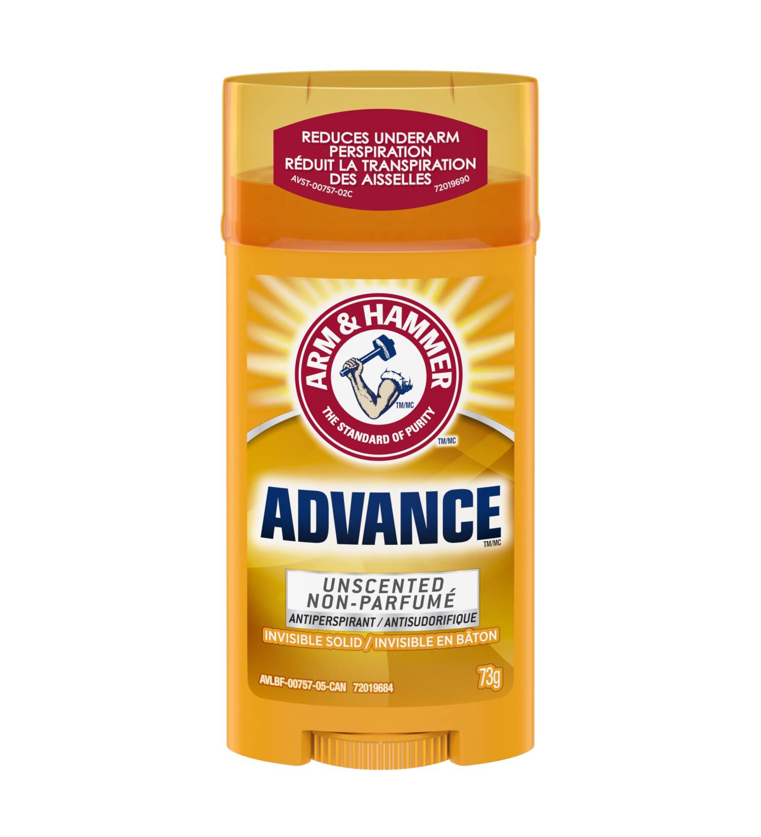 Arm & Hammer Ultramax Solid Invisible Unscented AntiPerspirant Deodorant White. - Buy Online on GoSupps.com