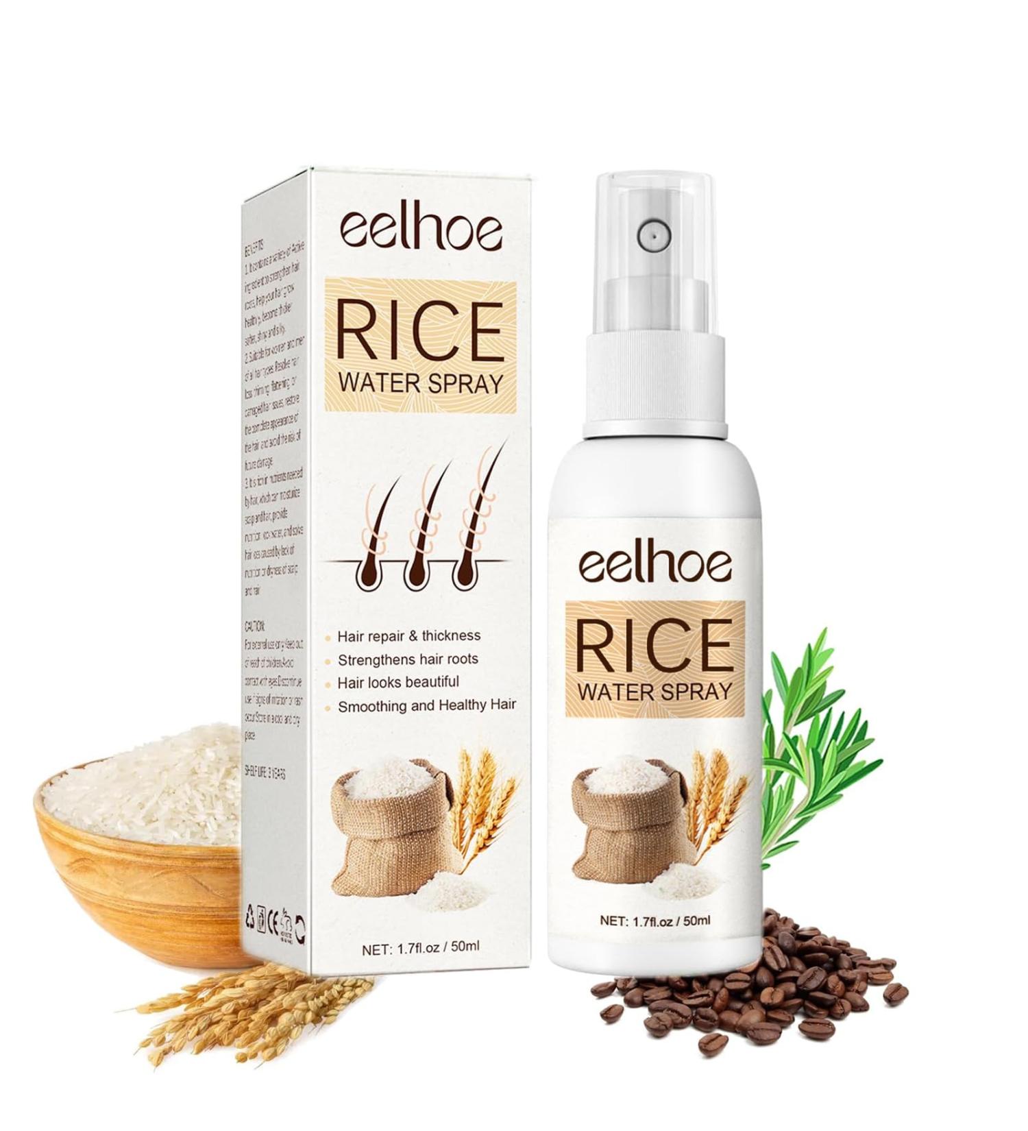 LIESE Rice Water Serum with Rosemary Oil - Hair Growth Treatment for Men & Women - 1.7 FL OZ - Buy Online on GoSupps.com