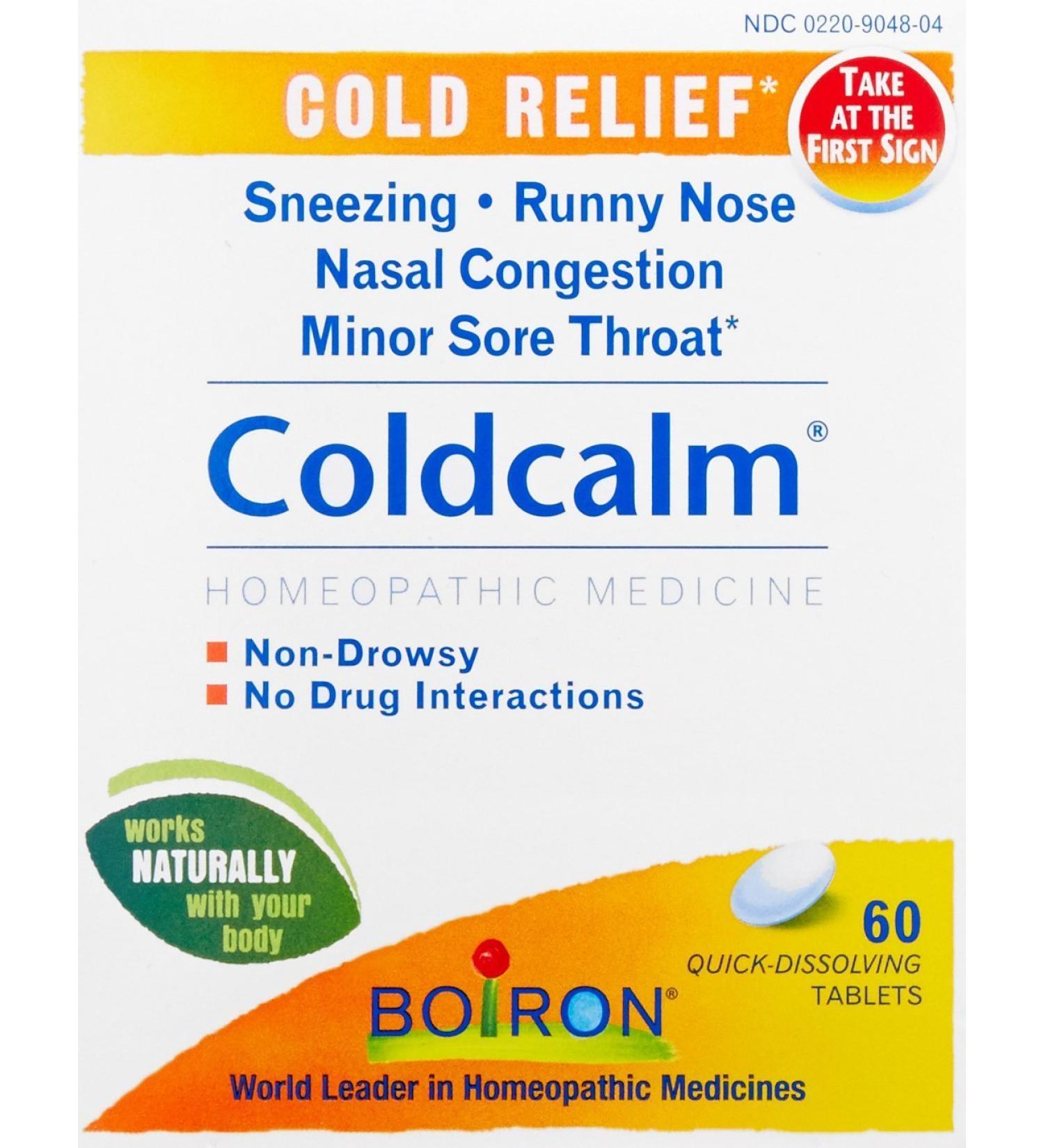 Boiron Coldcalm - 60 tabs (Pack of 6)