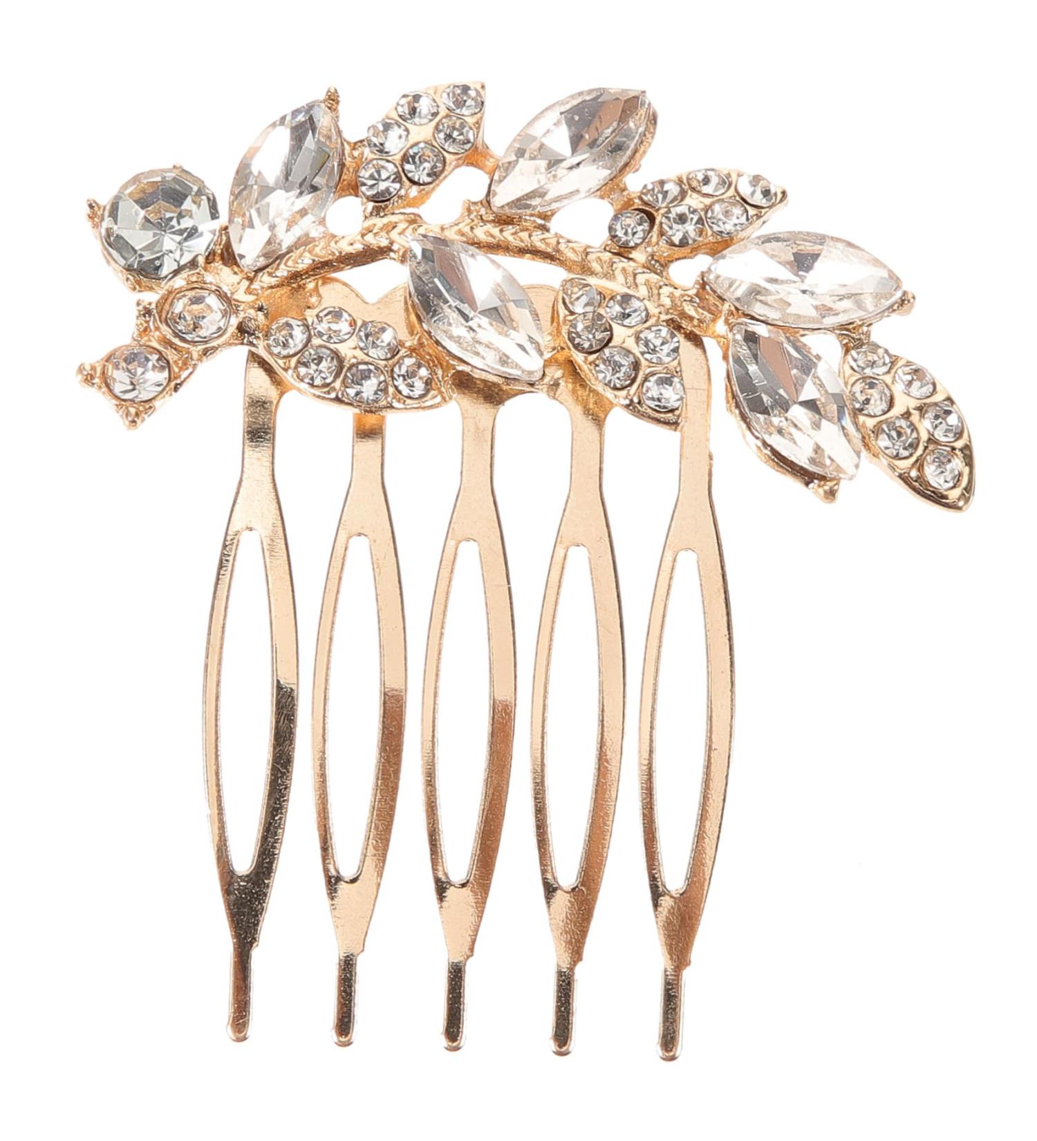 Didiseaon small hair accessories small willow leaves bride hair accessories issue card wedding hair accessories for brides girl women's bridal headpiece hair comb for wedding - Buy Online on GoSupps.com