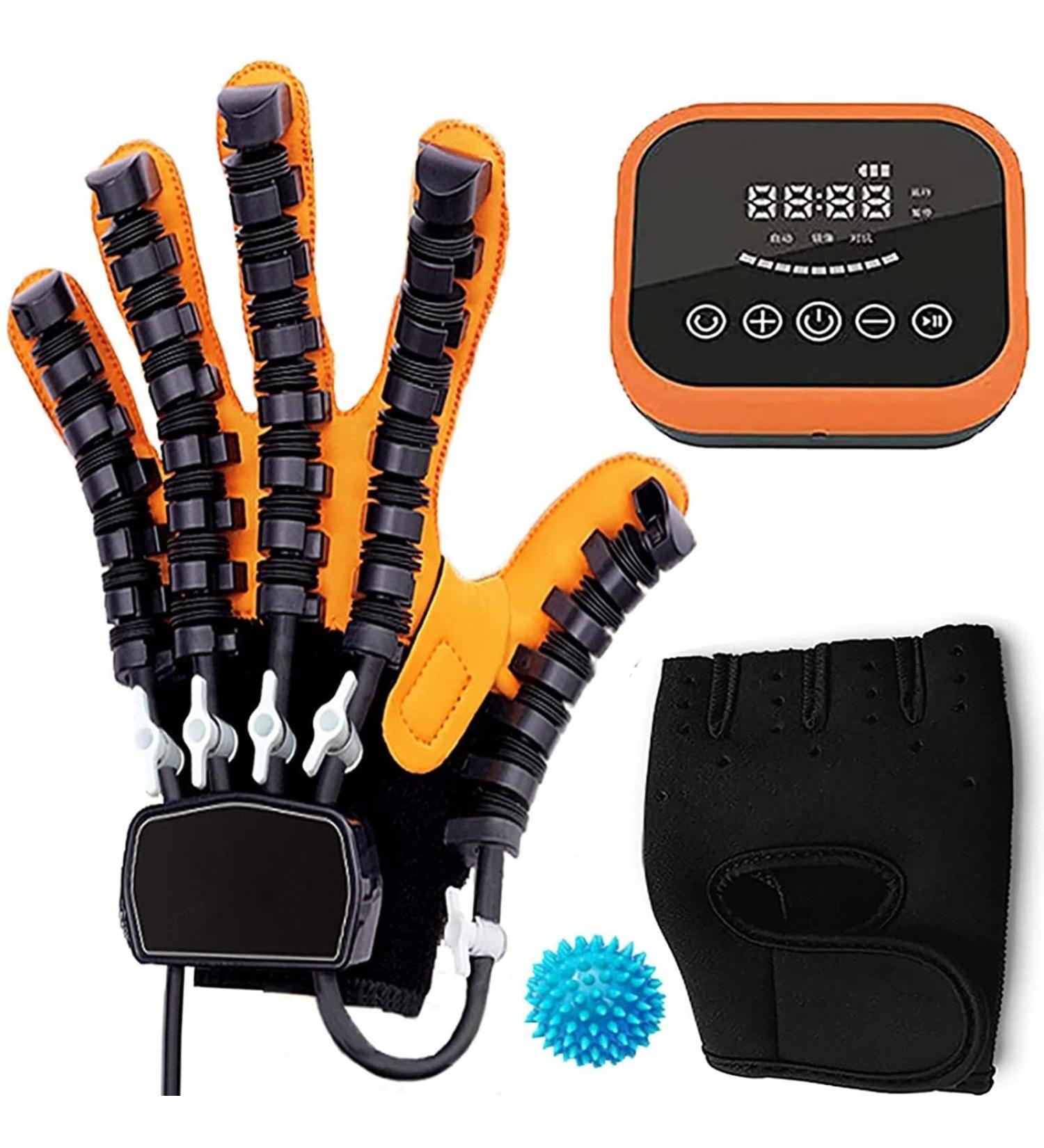 Rehabilitation Robot Gloves Long-Term Relief Finger Cramps with LCD Touch Screen/Timing/Training Intensity Right-L Right Large - Buy Online on GoSupps.com