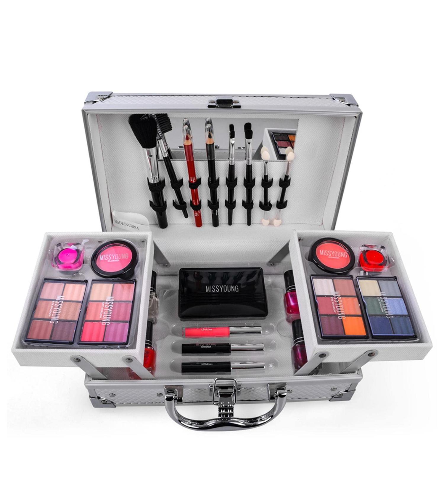 Duhe189014 24-Piece Partial Makeup Set | Complete Beauty Box for Women - Eyeshadow Foundation & Brush Included - Buy Online on GoSupps.com