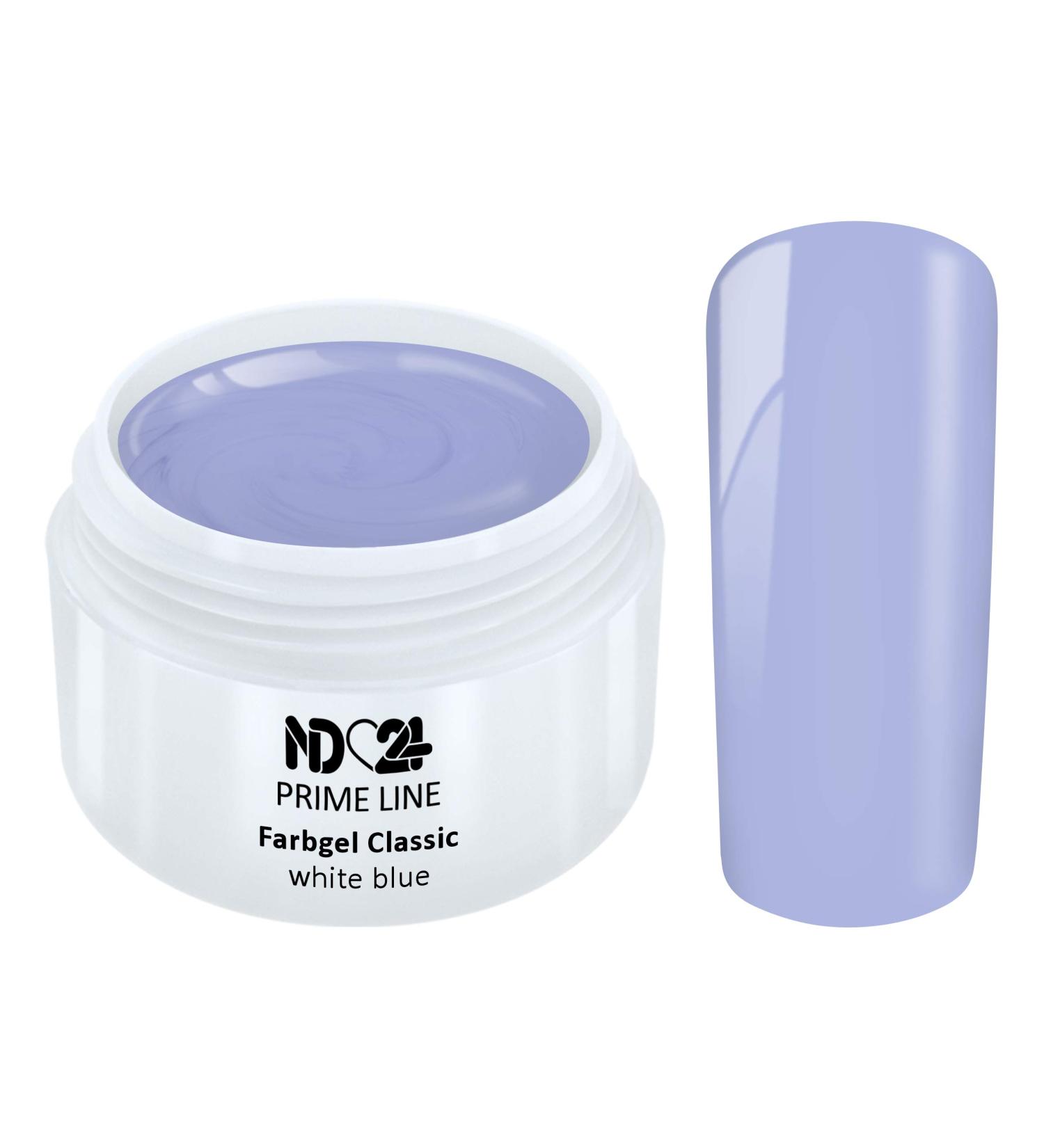 Prime Line - Color Uv Gel Led Color Gel White Blue Blue - Made in Germany - 5ml