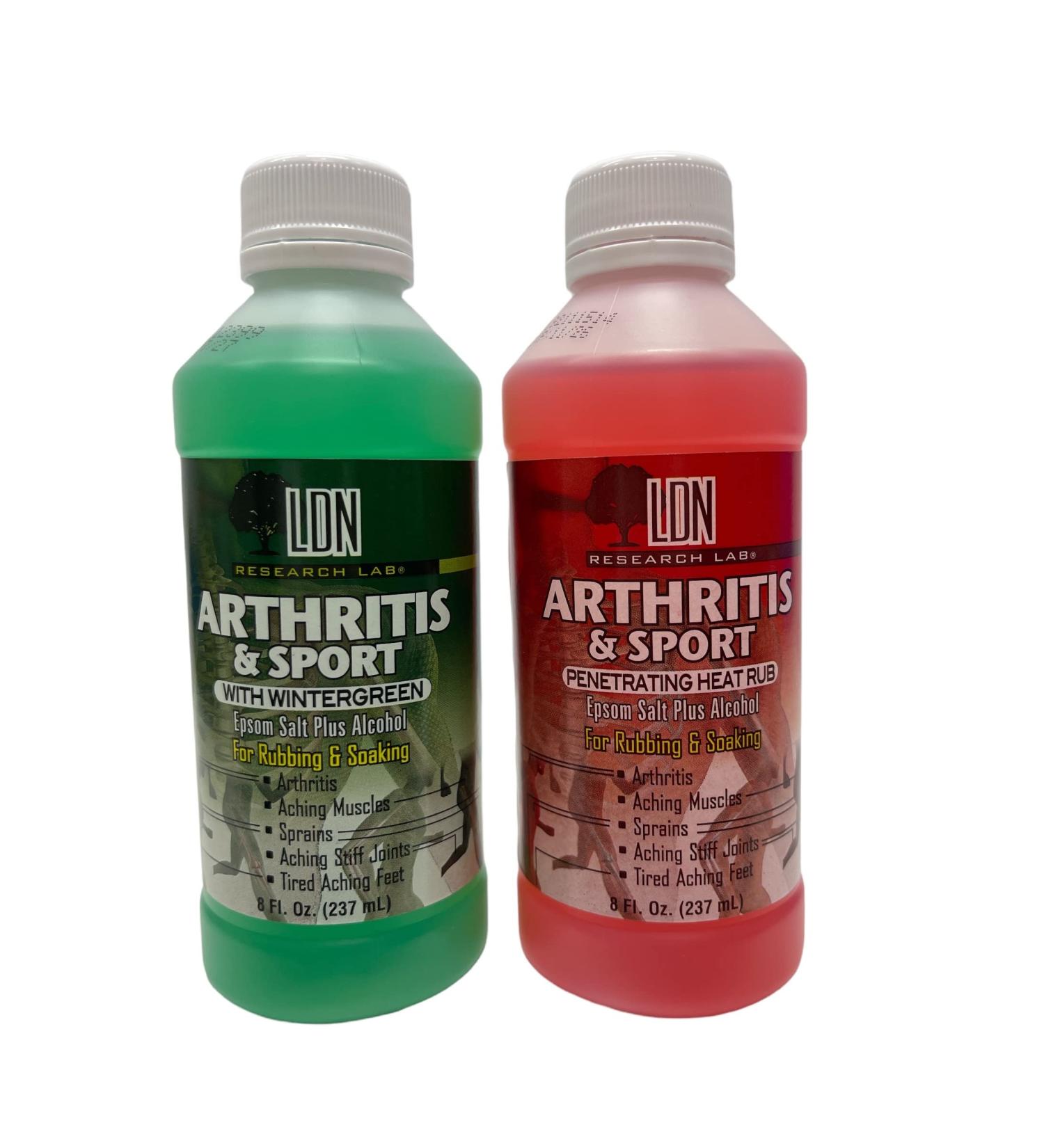 Dr. Fred Summit Arthritis & Sport/Wintergreen Heat Rub Bundle (2 Items) - Fast-Acting Pain Relief - Buy Online on GoSupps.com