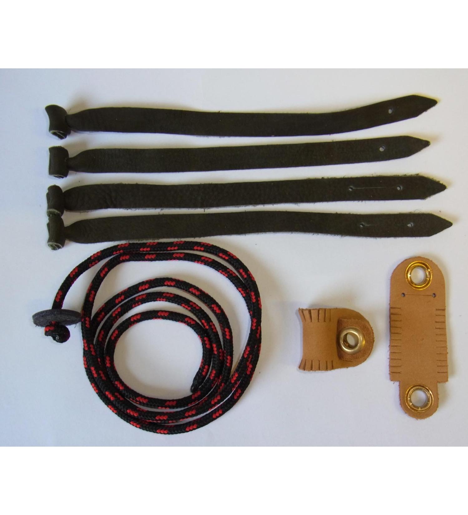 Falconry aylmeri anklets Jesses & Leash Set Extra Large