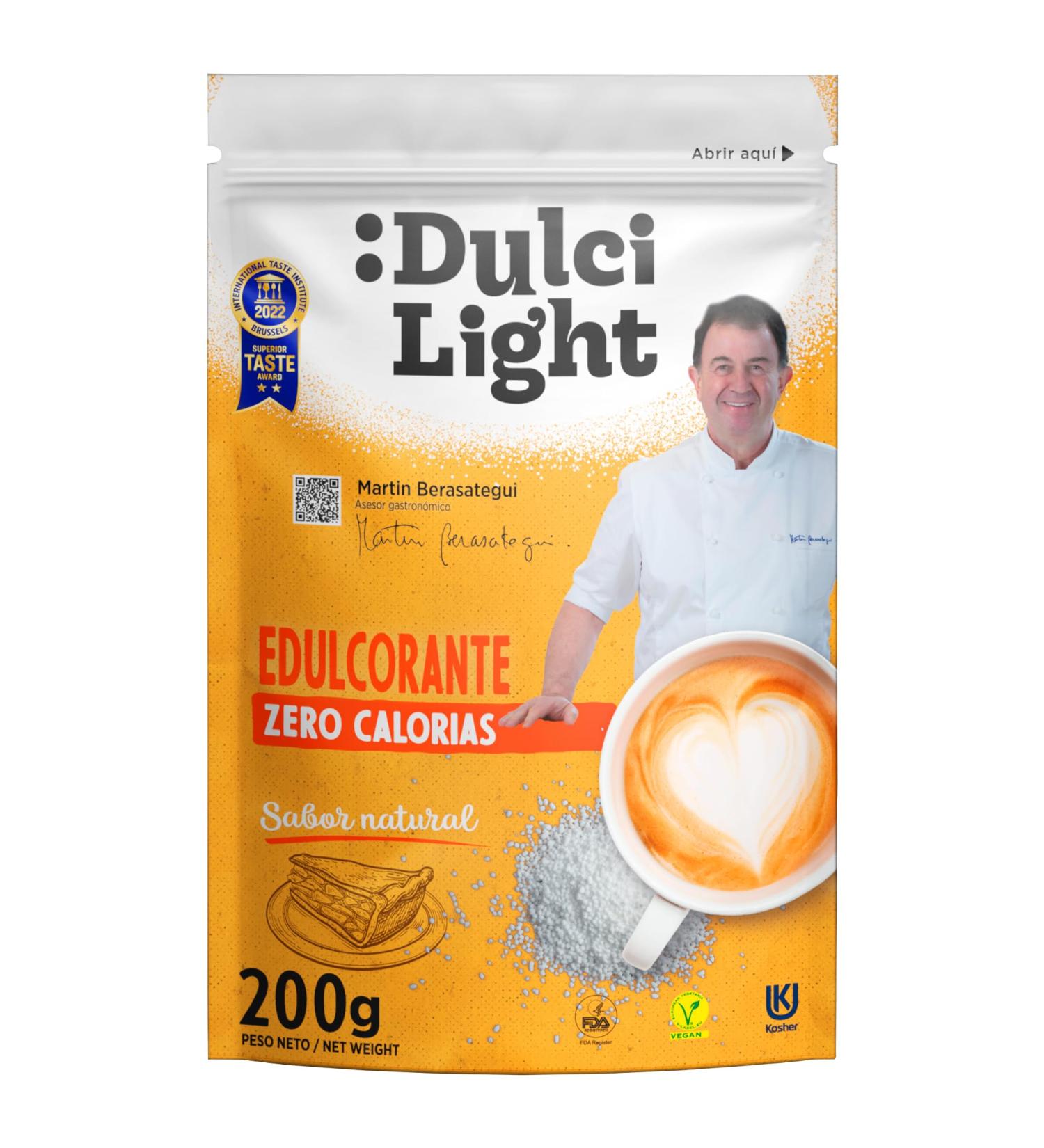 Dulci Light Dulce Y Favorable Sucralose powder 200g sweeteners without calories for drinks and food natural sugar substitute