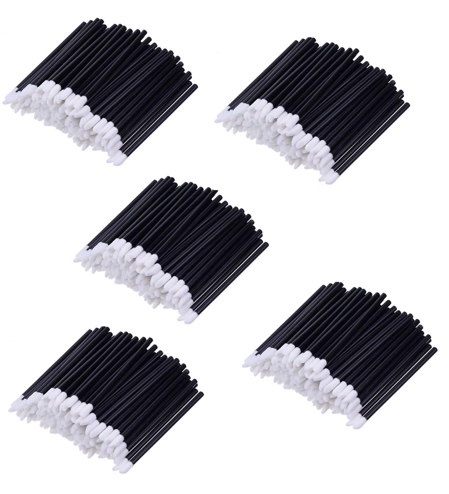 Disposable Lip Wands Gloss Brush 500 Pack - Perfect Makeup Beauty Tool Kit by MISKEEN - Buy Online on GoSupps.com