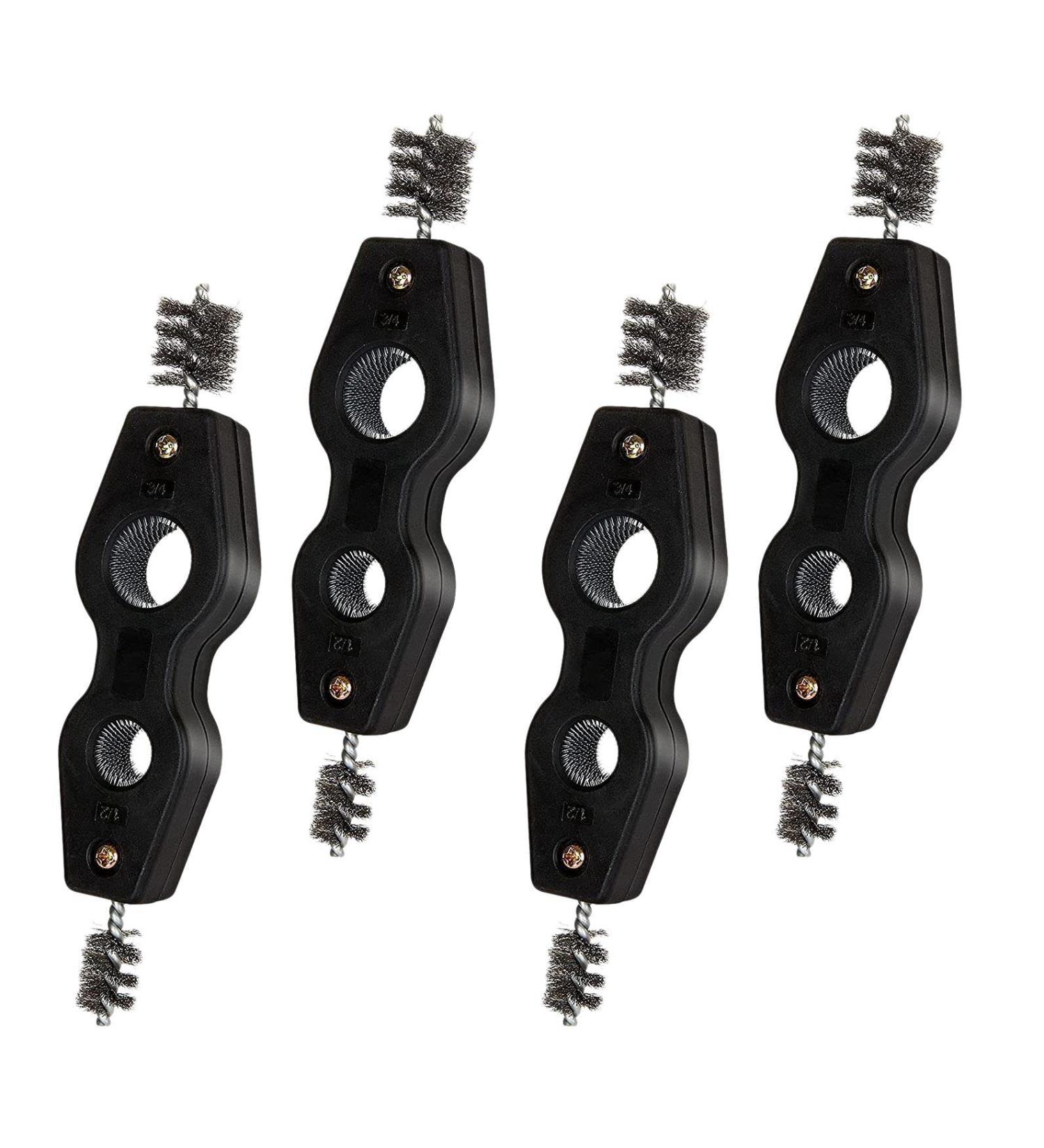 4Pcs Copper Tubing Brushes Pipe Cleaning Tool Copper Pipe Tool Fitting Brushes Copper Tubing for Plumbing - Buy Online on GoSupps.com
