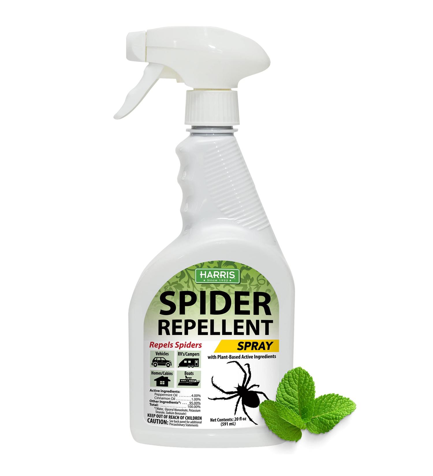 Harris Spider Repellent Spray 20oz - Indoor and Outdoor Use - Buy Online on GoSupps.com