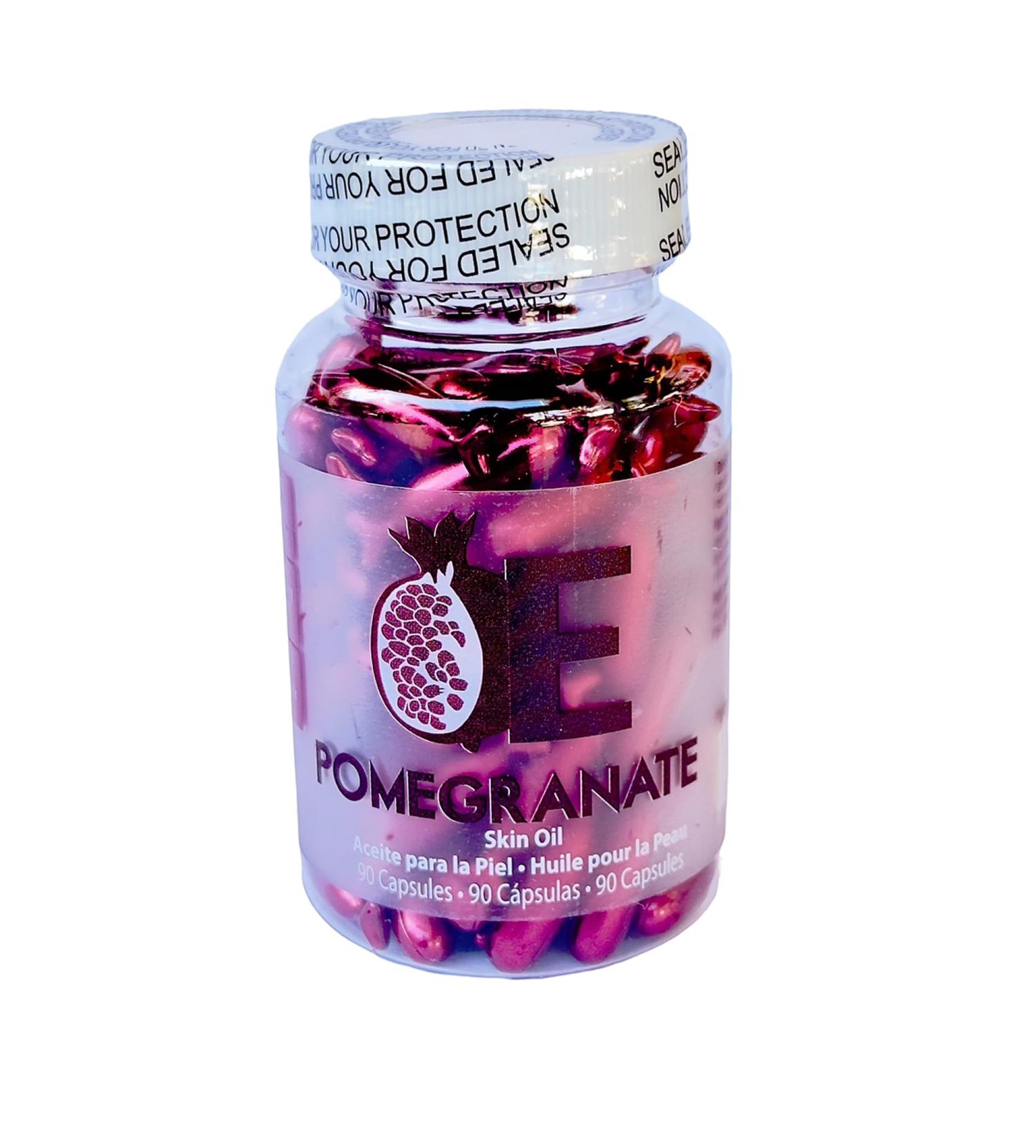 Shop EasyComforts Pomegranate Skin Oil Capsules - 90 Count for Radiant Skin | International Shipping Available - Buy Online on GoSupps.com
