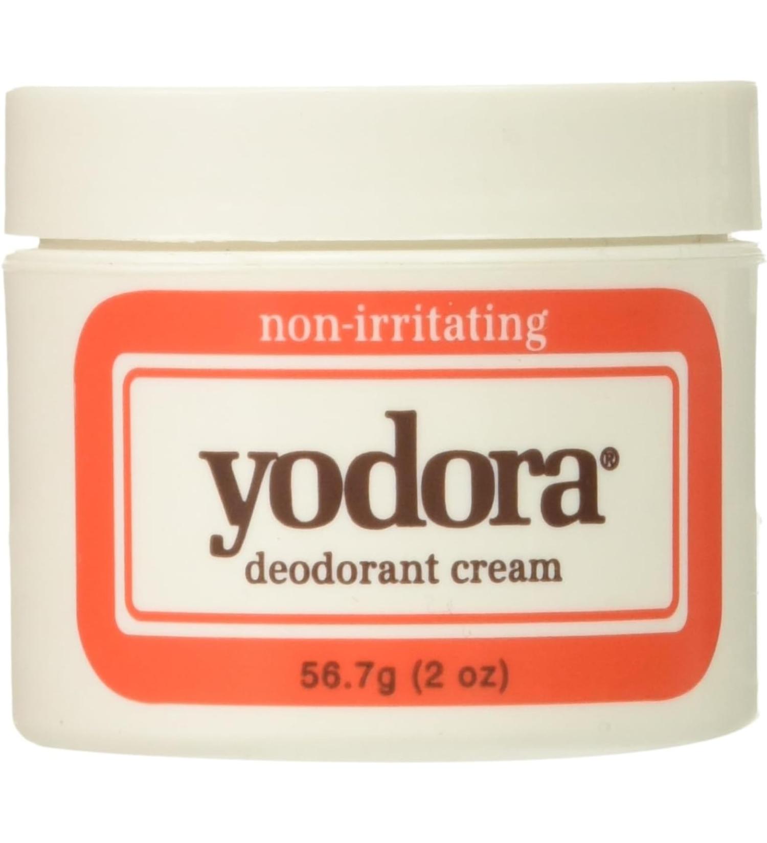 Yodora Deodorant Cream 2 OZ - Buy Packs and SAVE (Pack of 2)