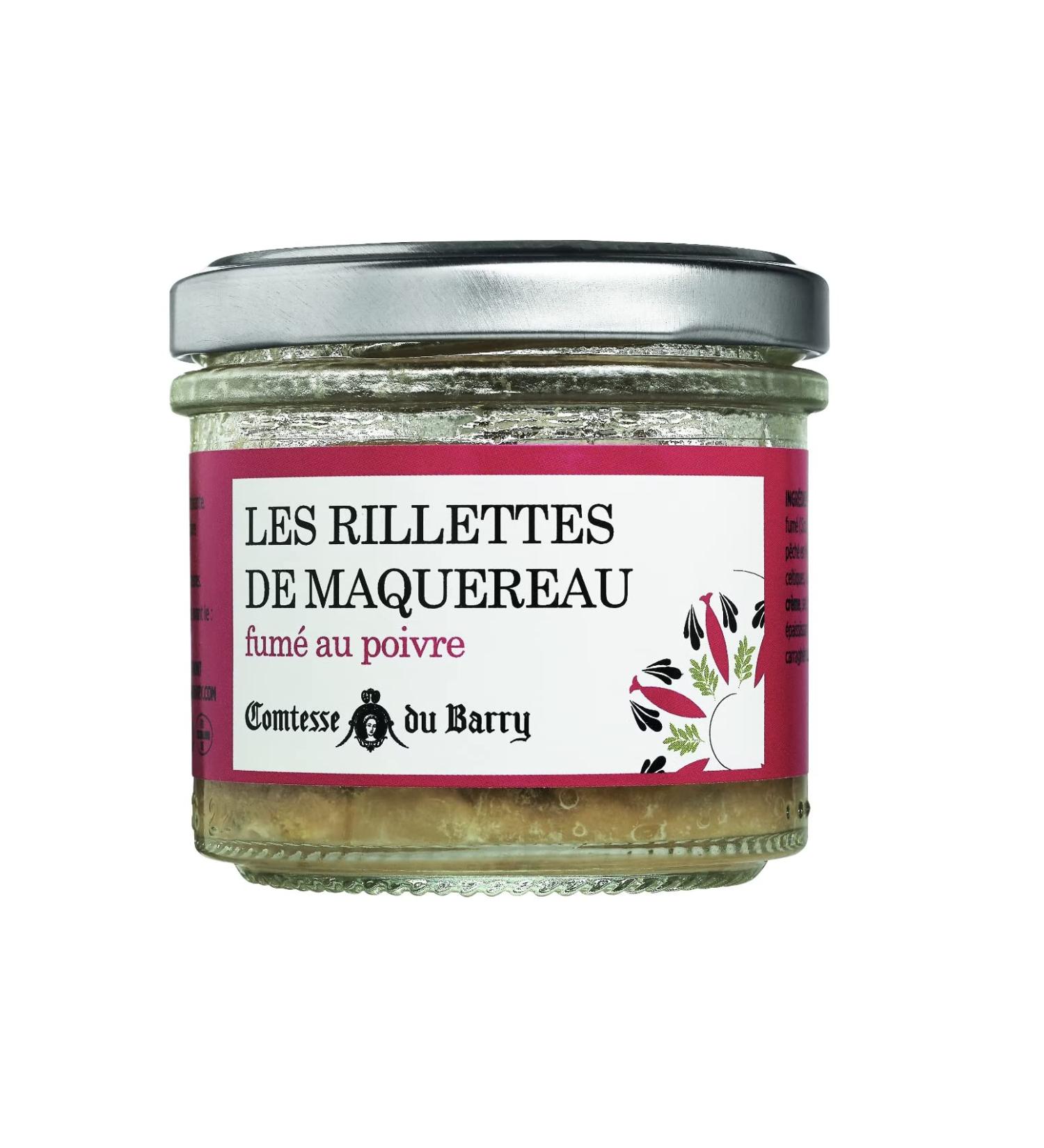 Comtesse du Barry Smoked Mackerel Rillette with Pepper 90g