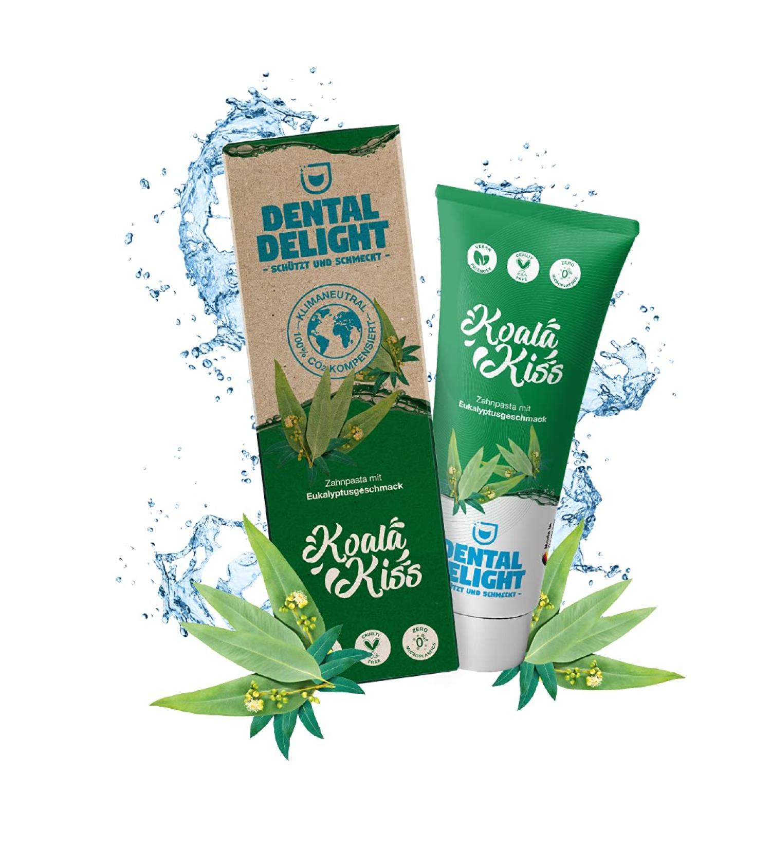 Dental Delight Koala Kiss Toothpaste - Vegan Flavorful Gum Care Tooth Mousse for Whiter Teeth & Fresh Breath - International Shipping Available - Buy Online on GoSupps.com