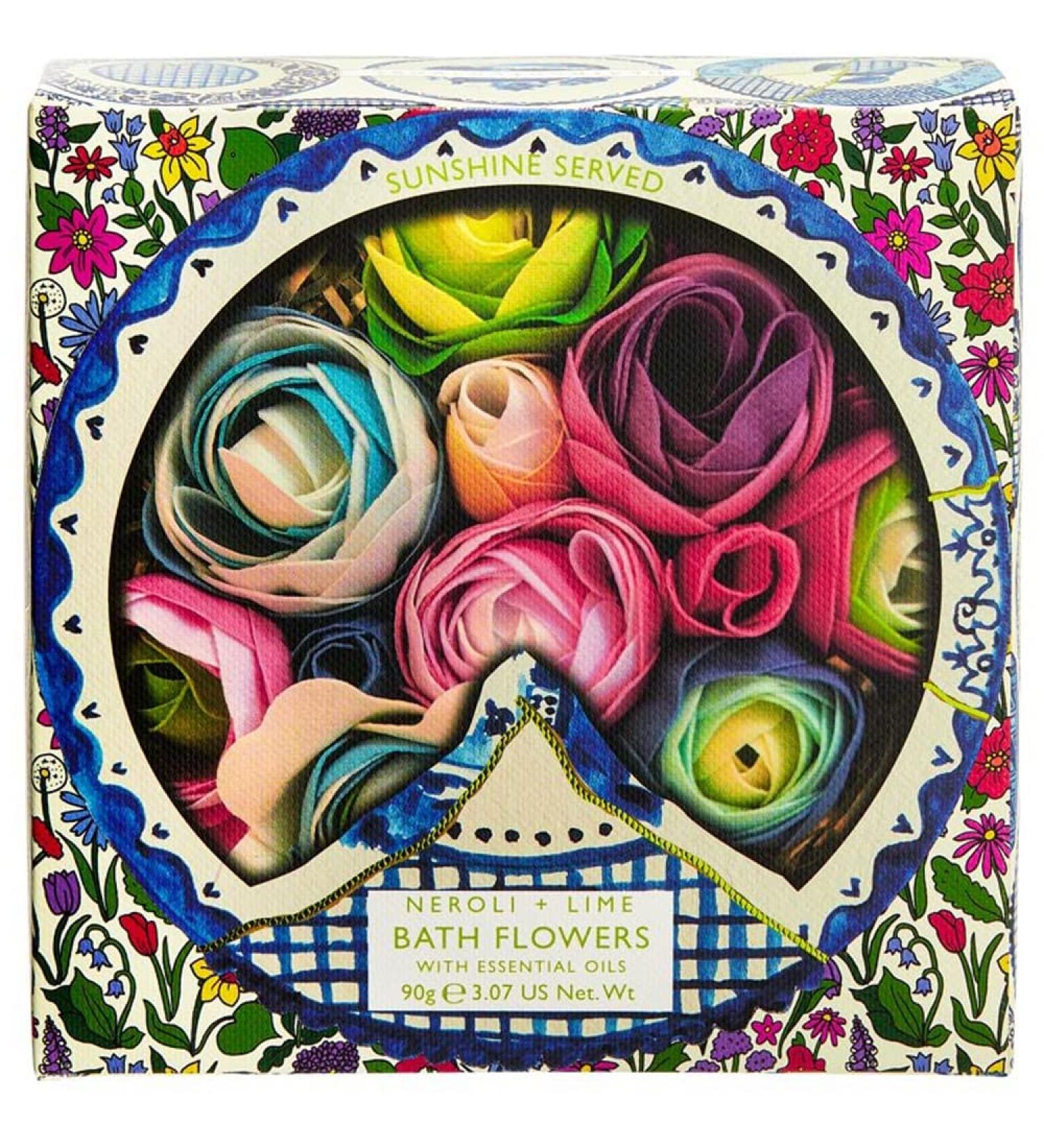 Heathcote & Ivory Sunshine Served Bath Soap Flowers 90g - Luxurious Floral Scented Soap - Buy Online on GoSupps.com