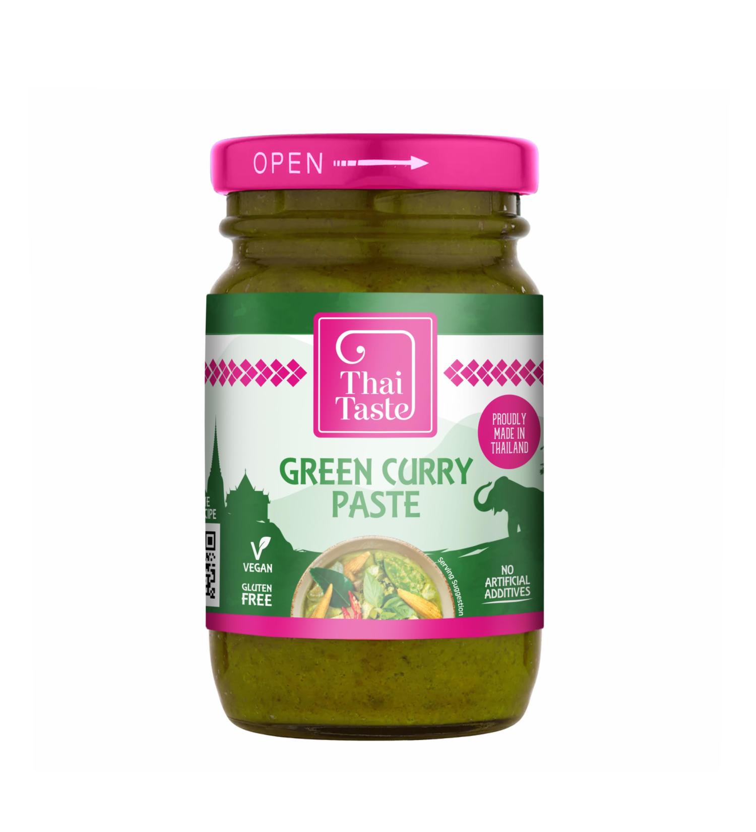 Thai Taste Keow Wan Green Curry Paste 114g - Authentic Green Curry Paste (Pack of 1) - Buy Online on GoSupps.com