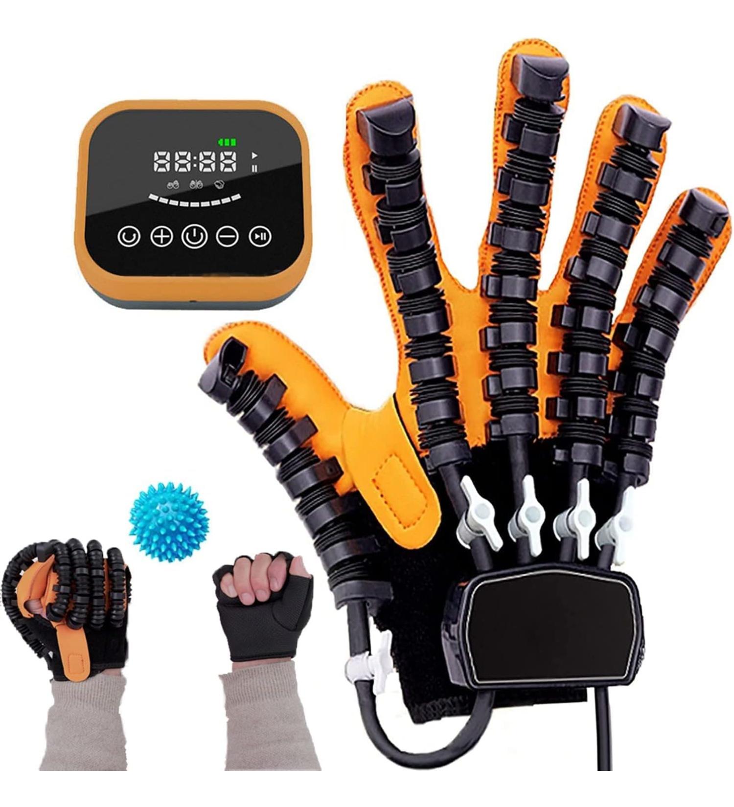 Hand Robotic Rehabilitation Device Robotic Hand for Stroke Patients Robotic Gloves for Stroke Rehab LCD Display and Touch Keys Relieve Hand Stiffness for Relief Cramps - Buy Online on GoSupps.com