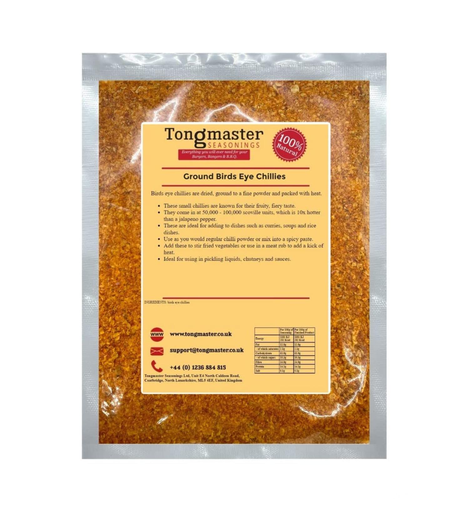Ground Birds Eye Chillies - 50g