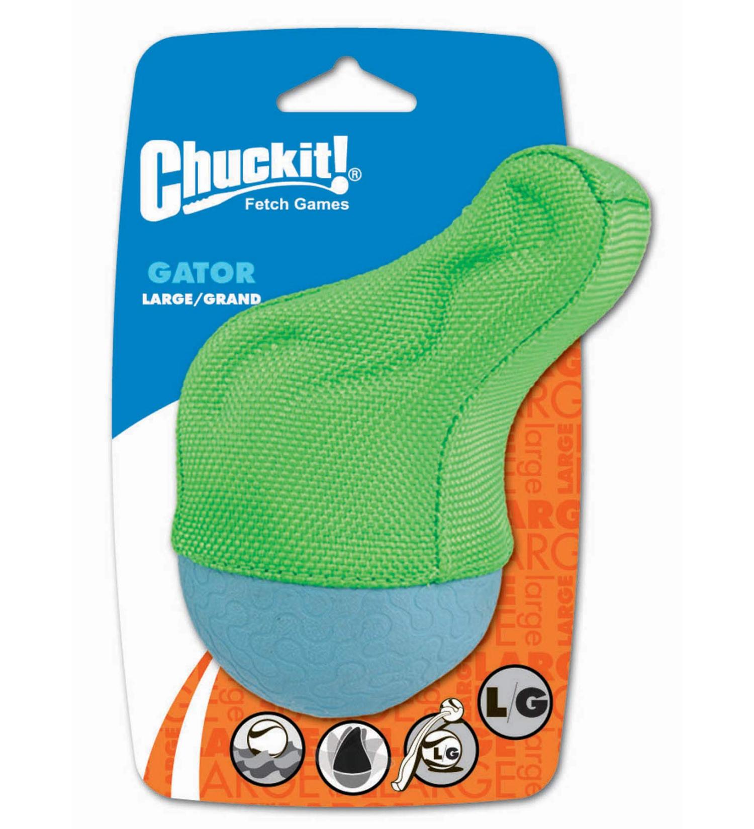 Carmex Chuckit CU188001 Amphibious Gator Diver - Floating Ball for Launchers | Large Gator - Perfect for Water Play - Buy Online on GoSupps.com