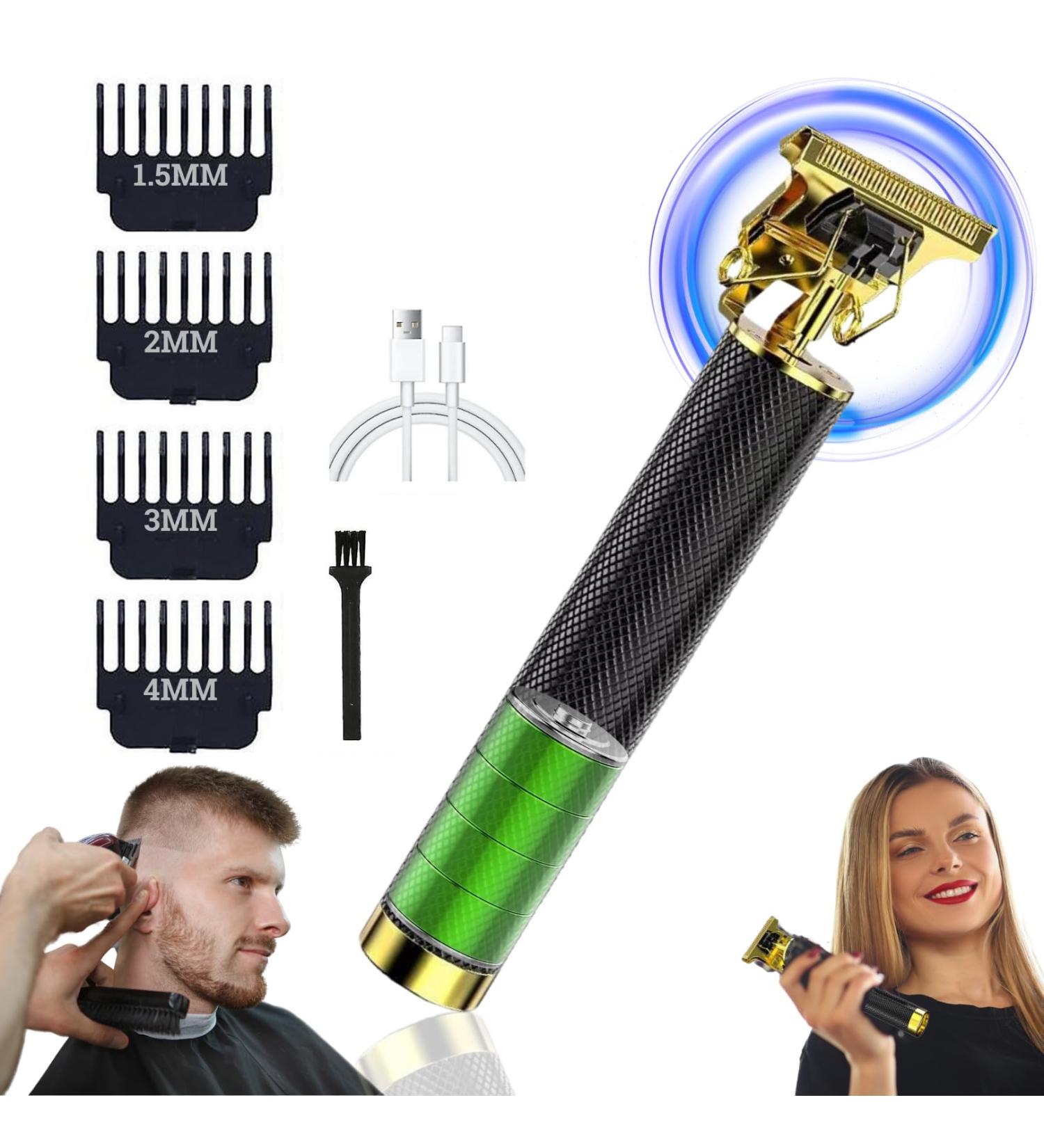 Genkigold Hair Trimmer for Men: Professional Zero-Gap Men's Hair Clippers for Precision Haircuts Grooming Kit with Portable Cordless Design Rechargeable Lasting 180 Minutes Travel Essential Obsidian - Buy Online on GoSupps.com