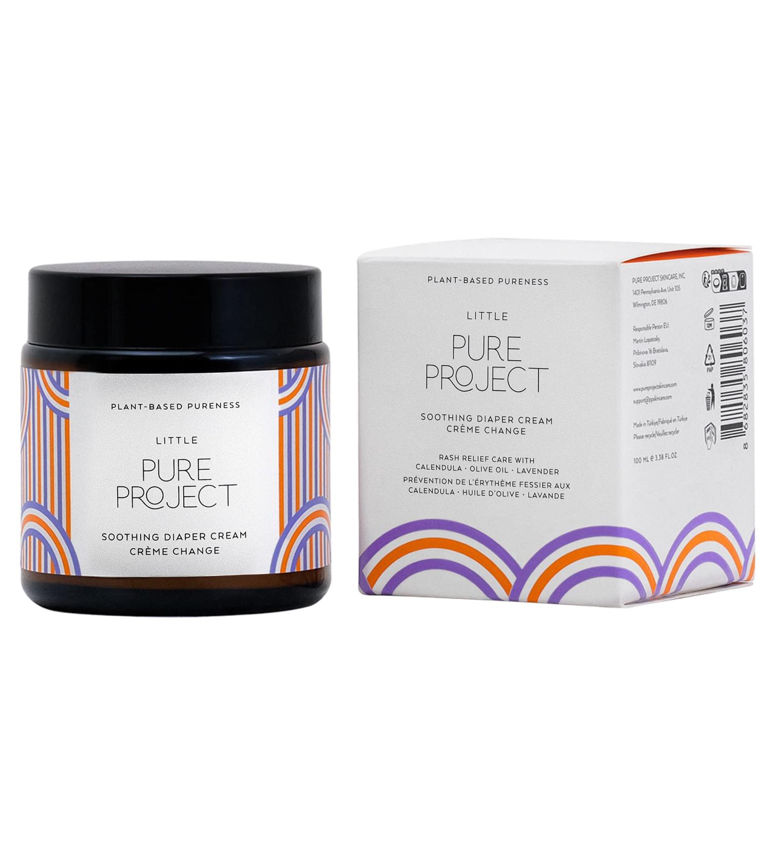 Little Pure Project Diaper Rash Cream - Zinc Oxide Free Vegan Calendula Ointment for Newborns Soothes & Prevents Diaper Rashes - 3.8 Fl. Oz - Buy Online on GoSupps.com