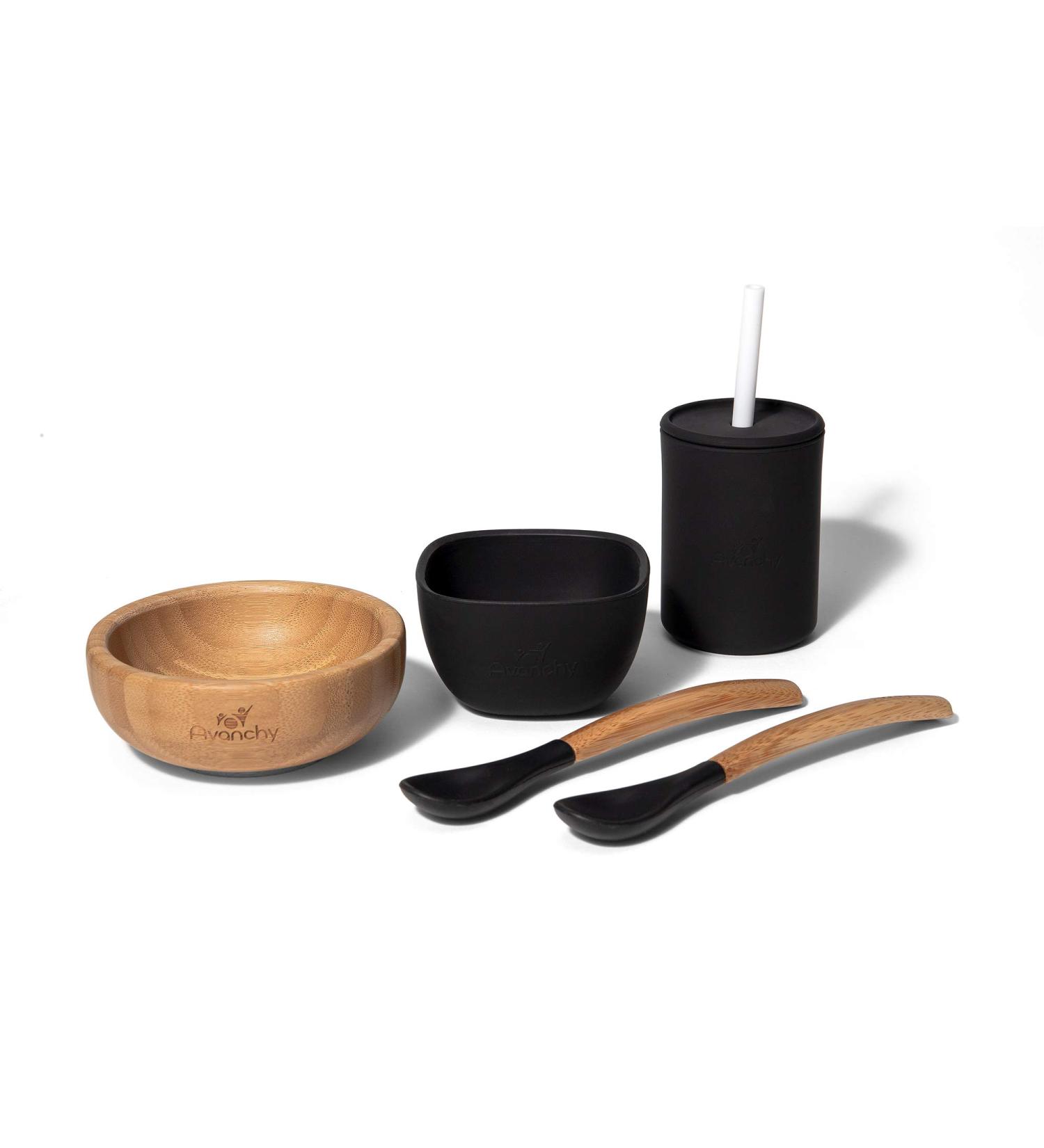 La Petite Bamboo Mini Bowl - Stylish Black Finish | Eco-Friendly Kitchen Accessory - Buy Online on GoSupps.com