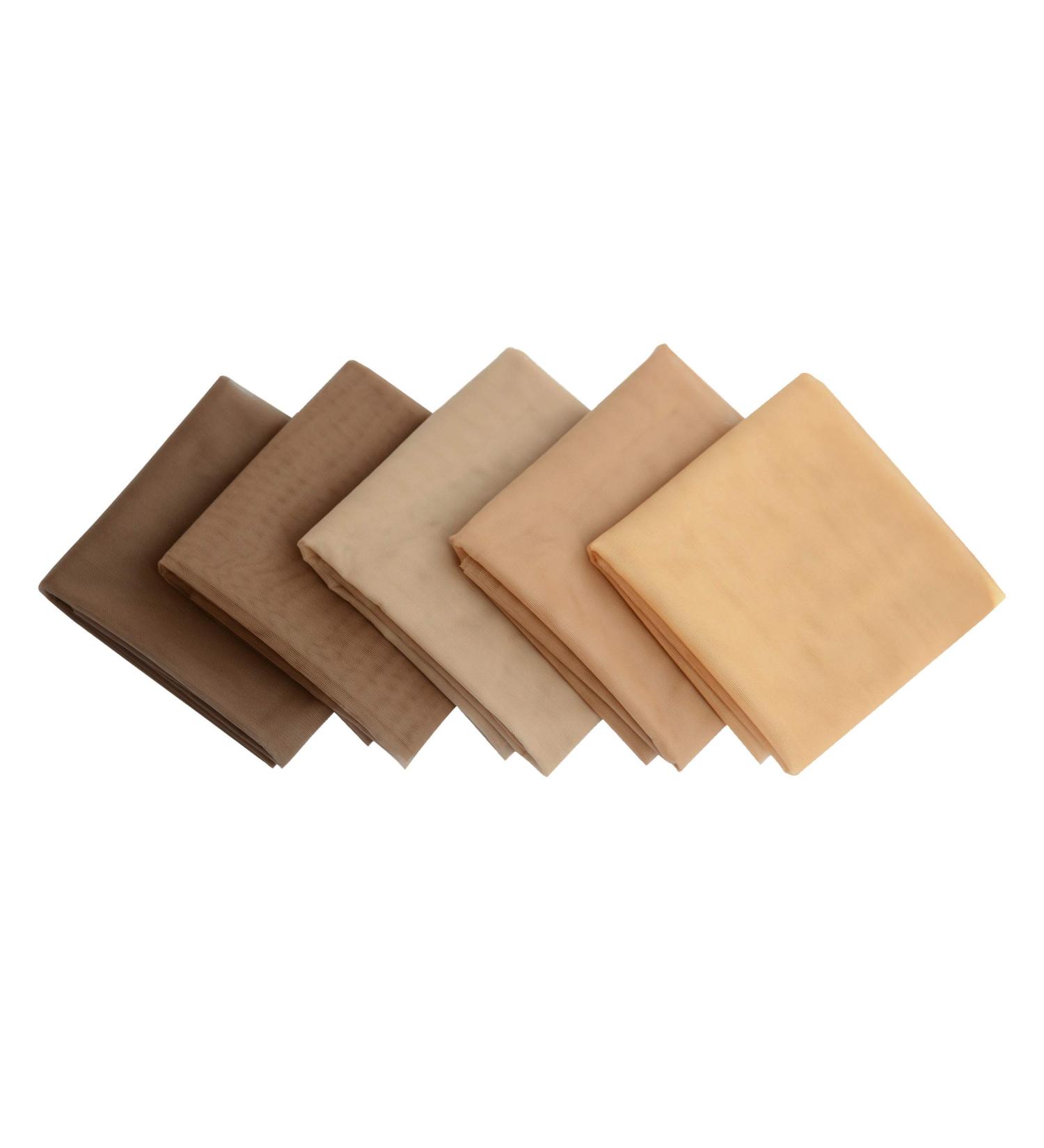 1/4 Yard Swiss Lace Net for Wig Caps & Closure Foundations - Light Brown - Buy Online on GoSupps.com