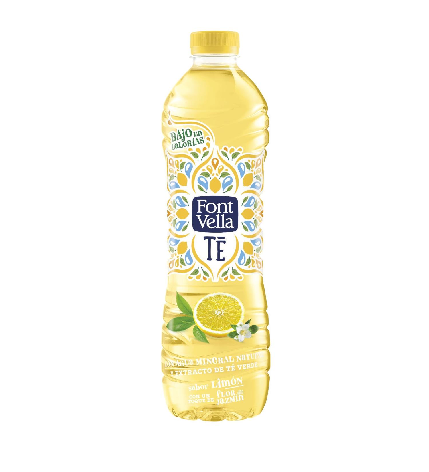 Agua Sin Gas Font vella Té y Limón 1.25 Litros