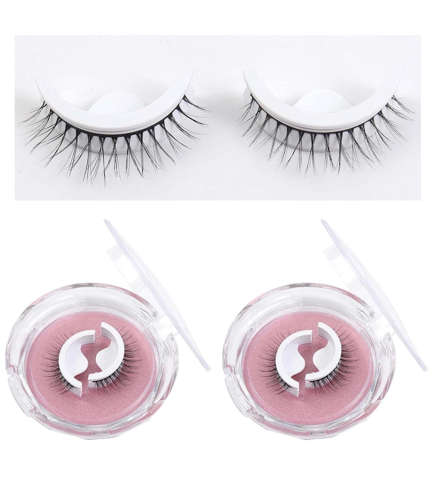 Keones Eyelashes Keones Reusable Self Adhesive Eyelashes Keones Self Adhesive Eyelashes Glueless Eyelashes Reusable Waterproof (E) - Buy Online on GoSupps.com
