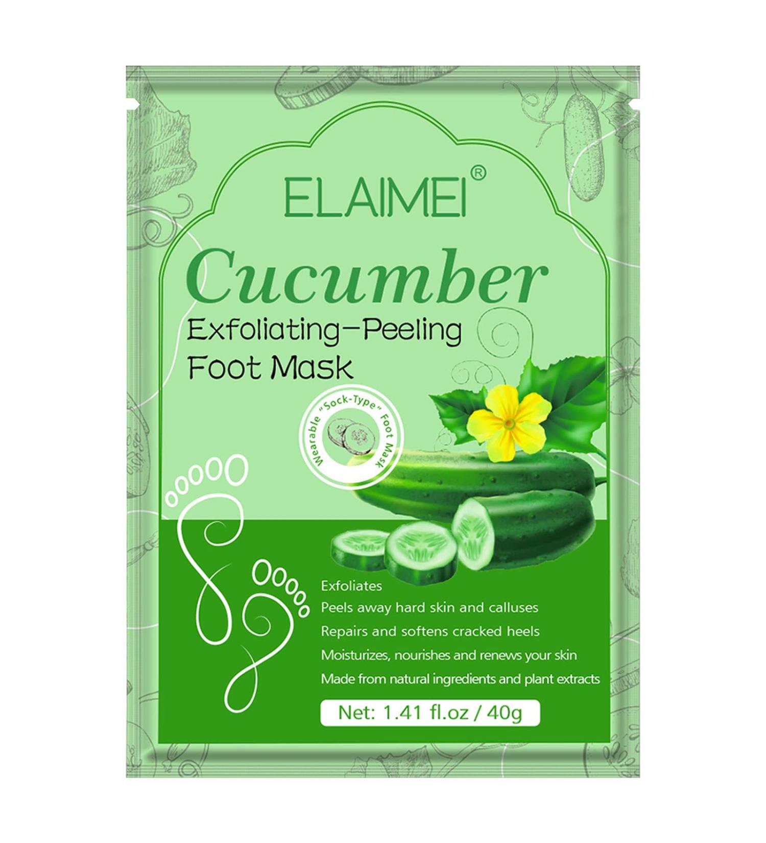 Health Foot Mask for Smooth Skin | Corn Removers for Toes (Green, One Size) - Living Room Adult - Buy Online on GoSupps.com