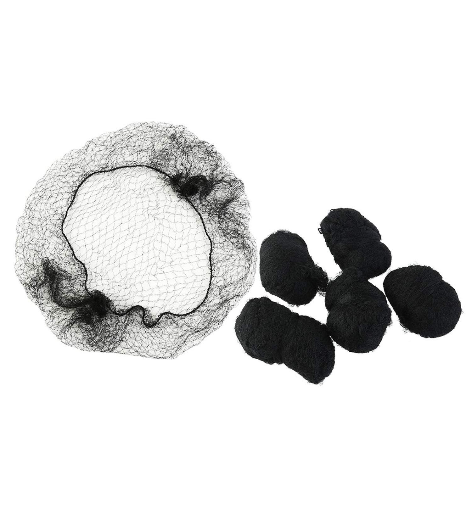 Frcolor 100pcs Reusable Hair Nets Invisible Elastic Edge Mesh Invisible Hairnet Hair Bun Accessories for Women Girls 50CM - Buy Online on GoSupps.com