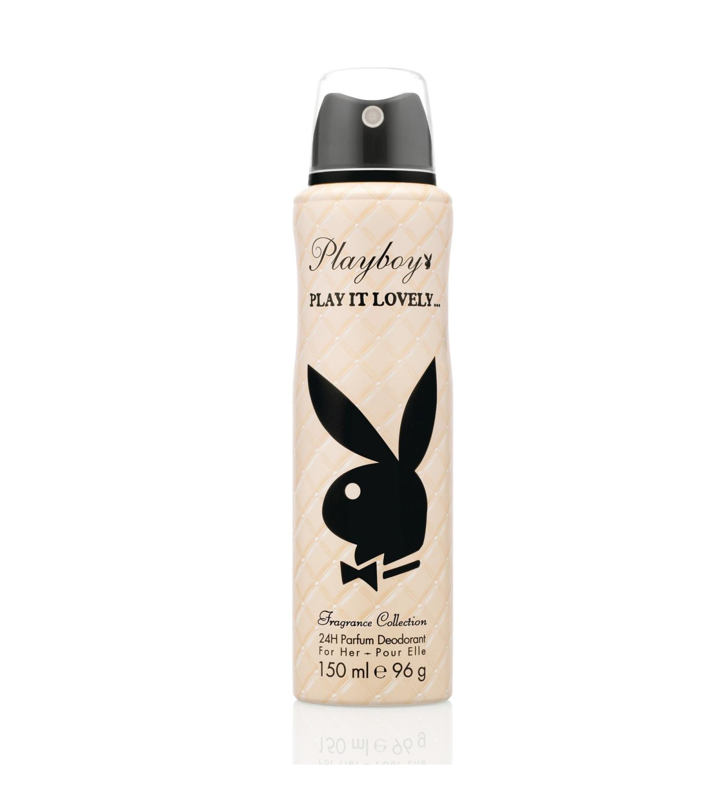 Playboy Female Play It Lovely Eau de Parfums 4 Fluid Ounce