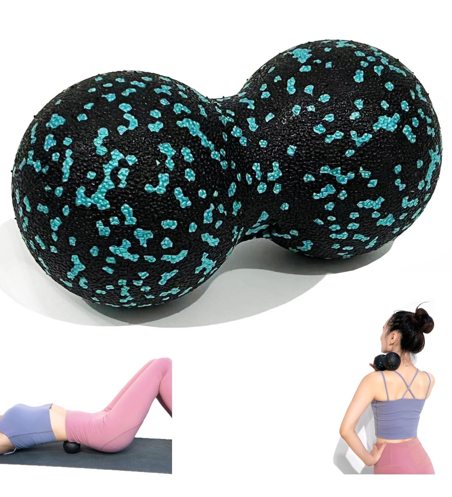 Haobin Duo Ball - Self Massage Twin Ball for Fascia Training & Pain Relief | Relax Neck & Back Muscles - Buy Online on GoSupps.com