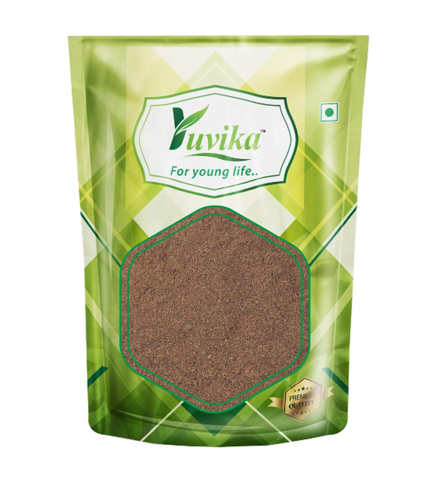 YUVIKA Nagarmotha Powder - 100g Cyperus Rotundus Rhizome for Nut Sedge Root - Buy Online on GoSupps.com