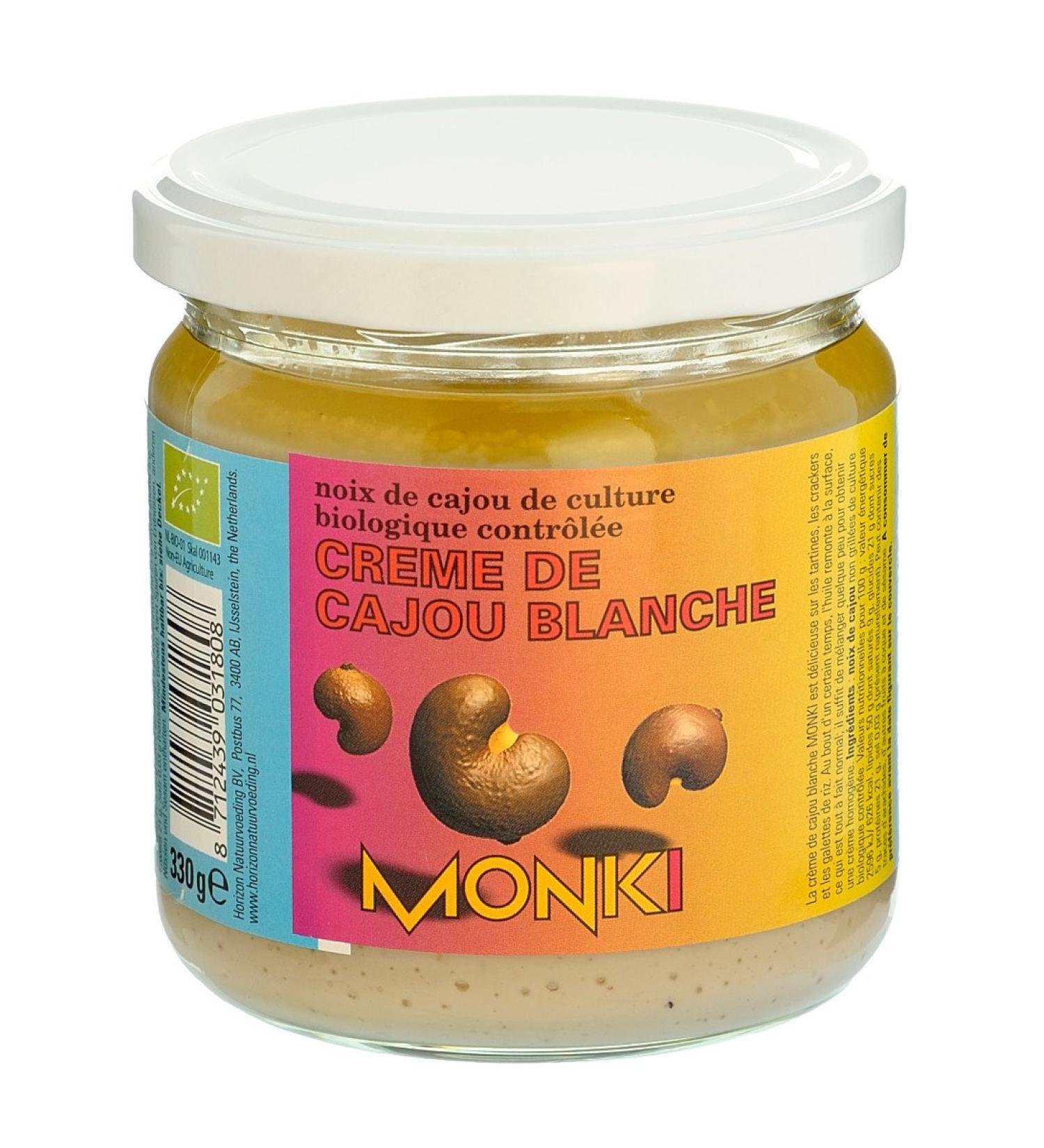 Monki white cashewnutm 330 g
