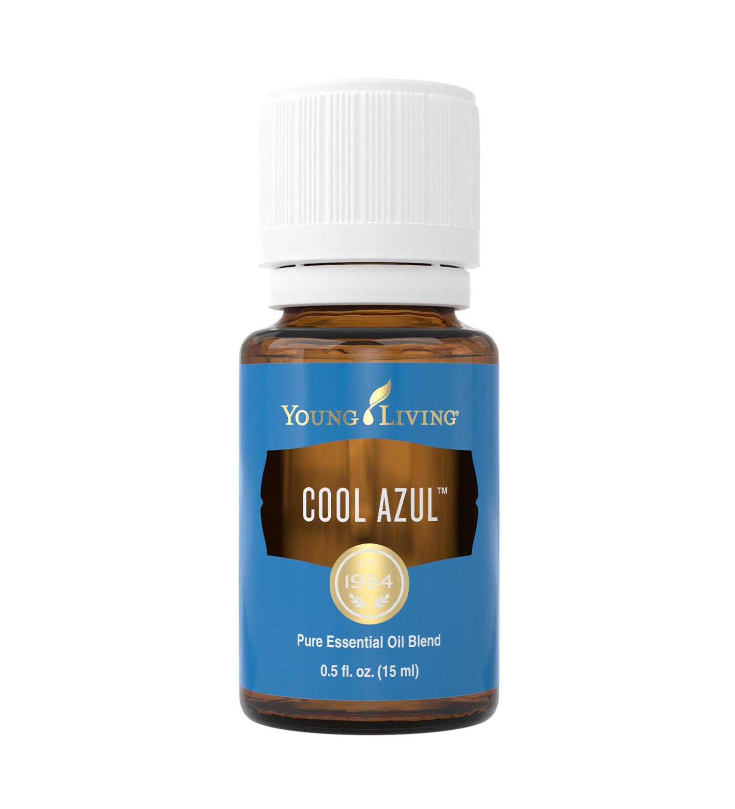 Cool Azul Essential Oil 15ml - Refreshing Post-Workout Recovery Blend | Aromatherapy with 14 Cool Minty Essential Oils - Buy Online on GoSupps.com