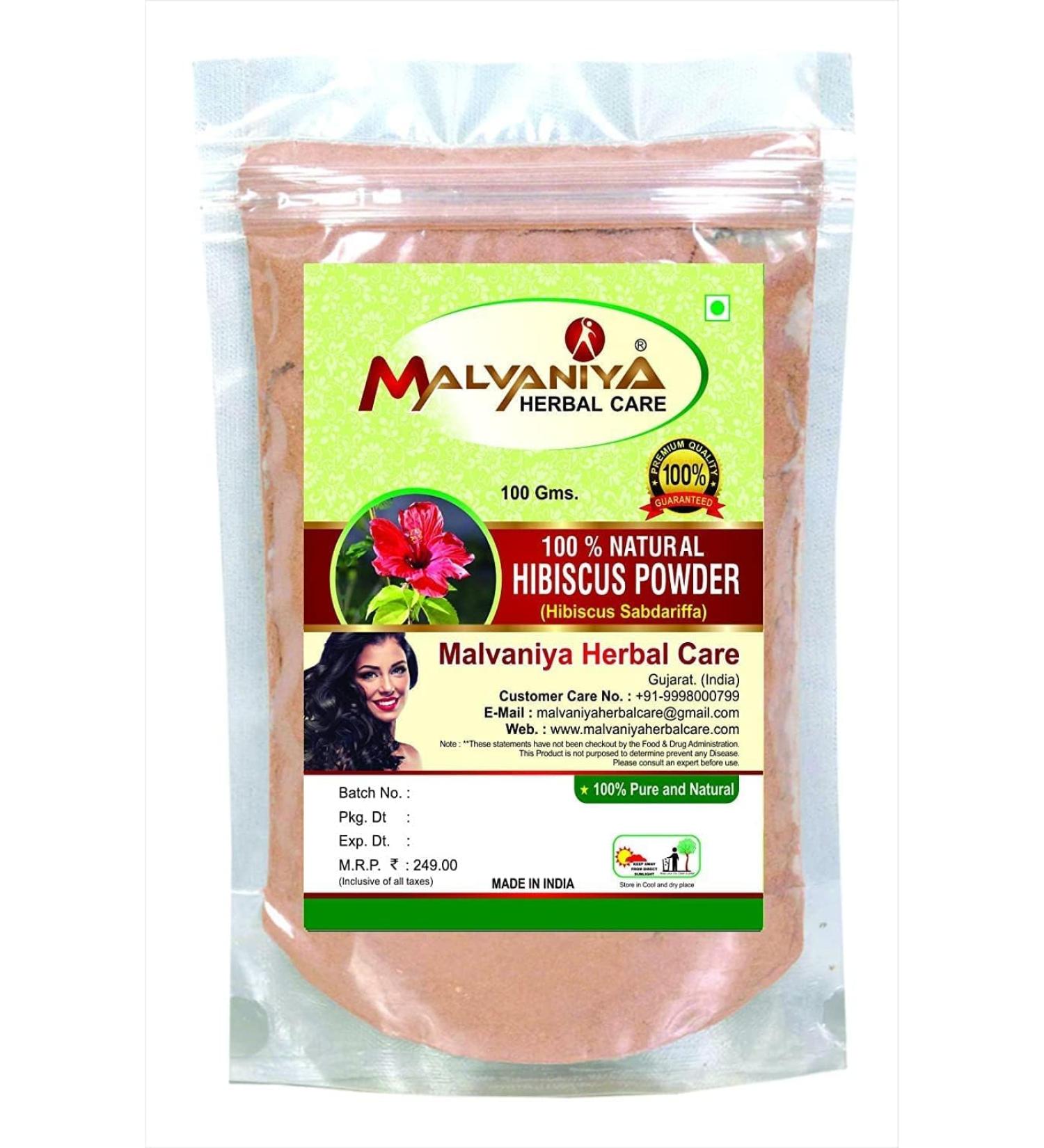 NIGHT Herbal Care Hibiscus Hair Powder Unisex 100 g - Buy Online on GoSupps.com