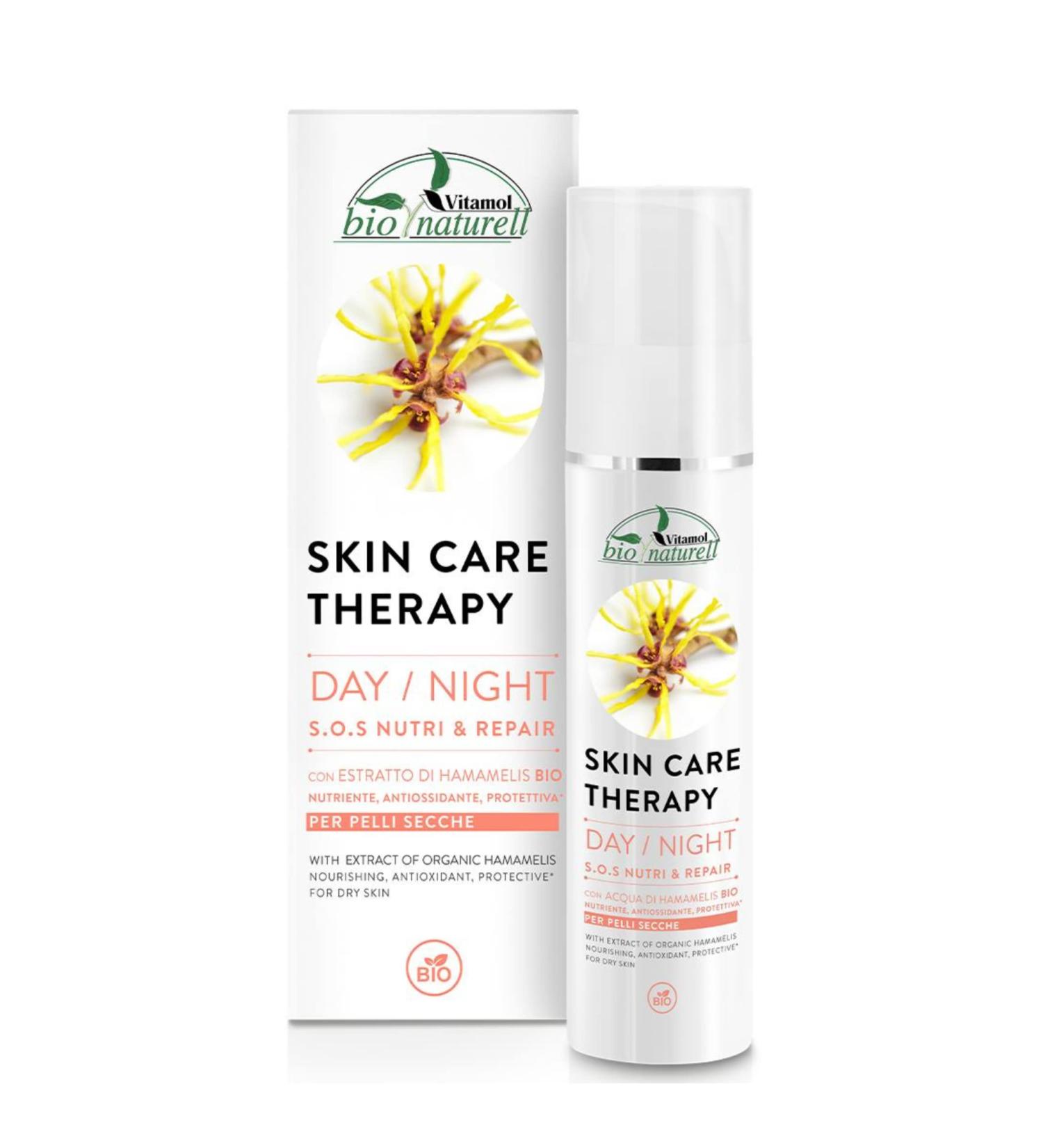  Vitamol Vitamol Bio Naturell DAY/NIGHT S.O.S. NUTRI&REPAIR Nourishing Face Cream for Dry Reddish and Sensitive Skin 50 ml - Buy Online on GoSupps.com