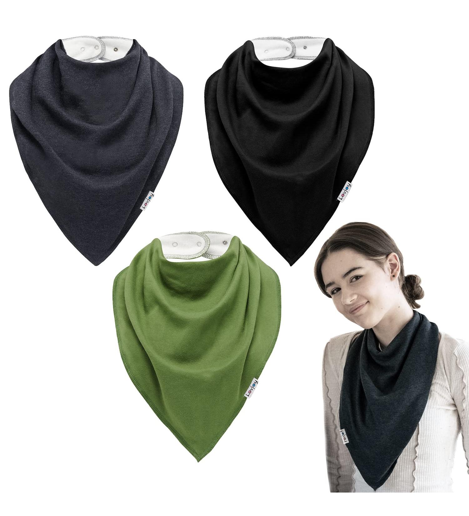 Lovjoi Extra Large Bandana Bib Super Absorbent for Kids Teens & Adults | Support Needs Design 02 - International Shipping - Buy Online on GoSupps.com