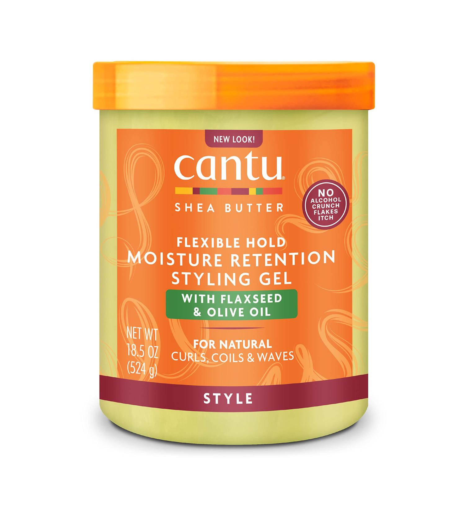 Cantu Moisture Retention Styling Gel 18.5oz - Define and Hydrate Your Curls - Buy Online on GoSupps.com