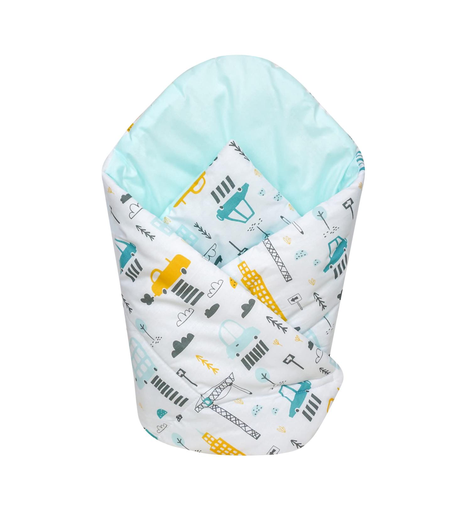 Newborn Cotton Swaddle Wrap Blanket for 0-3 Months | (City) 1 - Buy Online on GoSupps.com