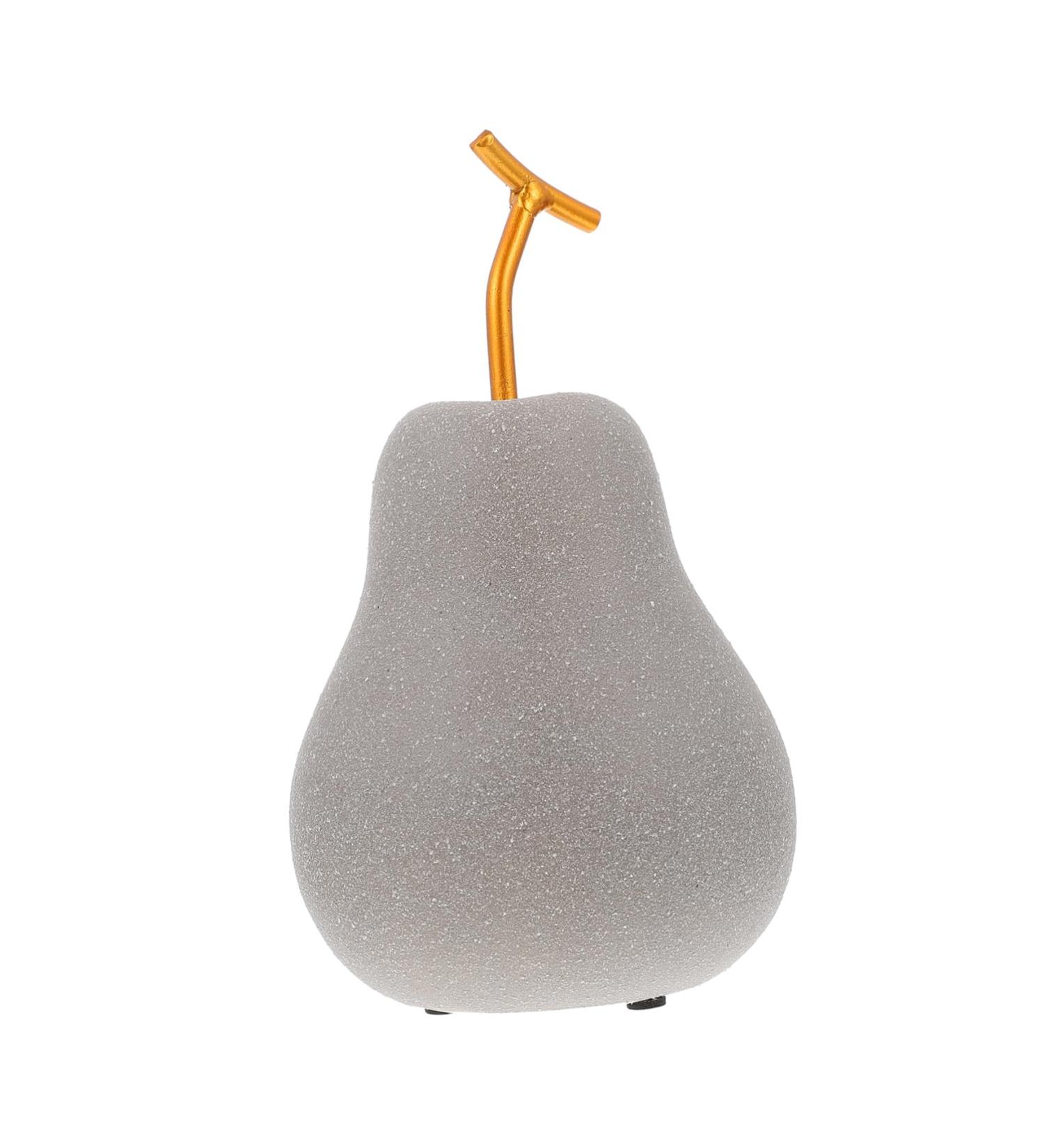 Zerodeko 1pc Simulated Fruit Ornaments Decorative Apples Tv Stand Decor Items Home Accents Decor Porcelain Figurine Bookcase Decor Work Desk Decor Vegetables Accessories Christmas Ceramics Silver M - Buy Online on GoSupps.com