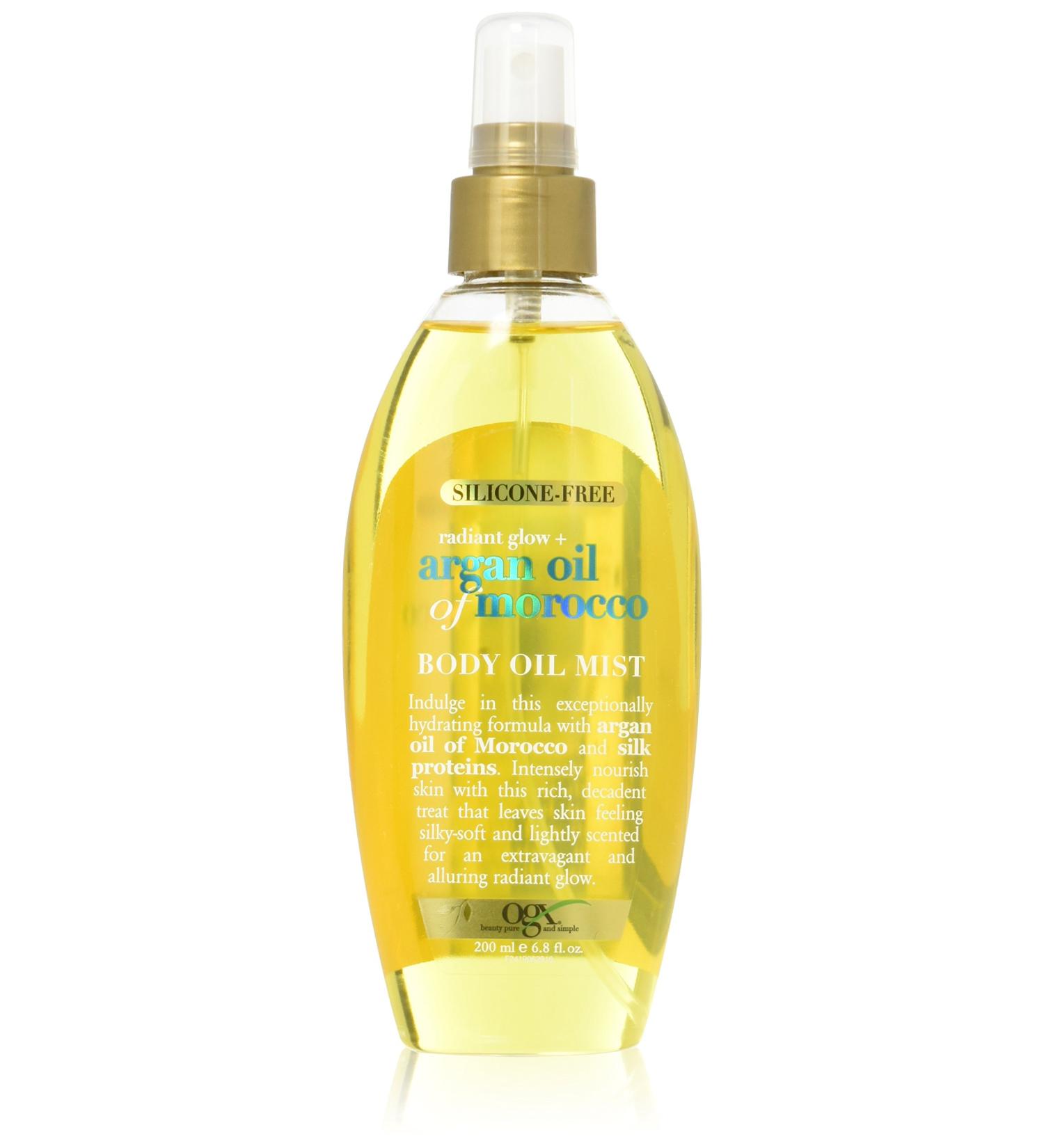 OGX Radiant Glow Argan Oil Body Oil Mist 6.8 Fl Oz - Hydrating Moisturizer - Buy Online on GoSupps.com