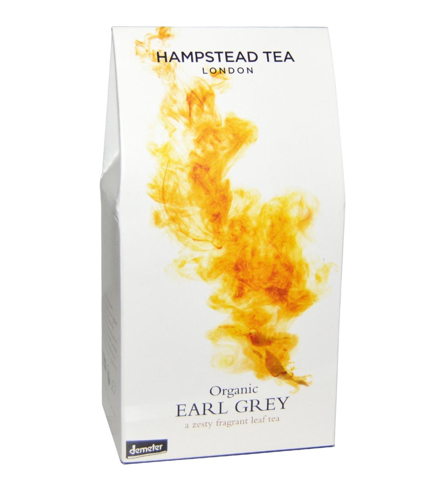 Hampstead Tea Th Earl Grey en vrac Bio 100 g