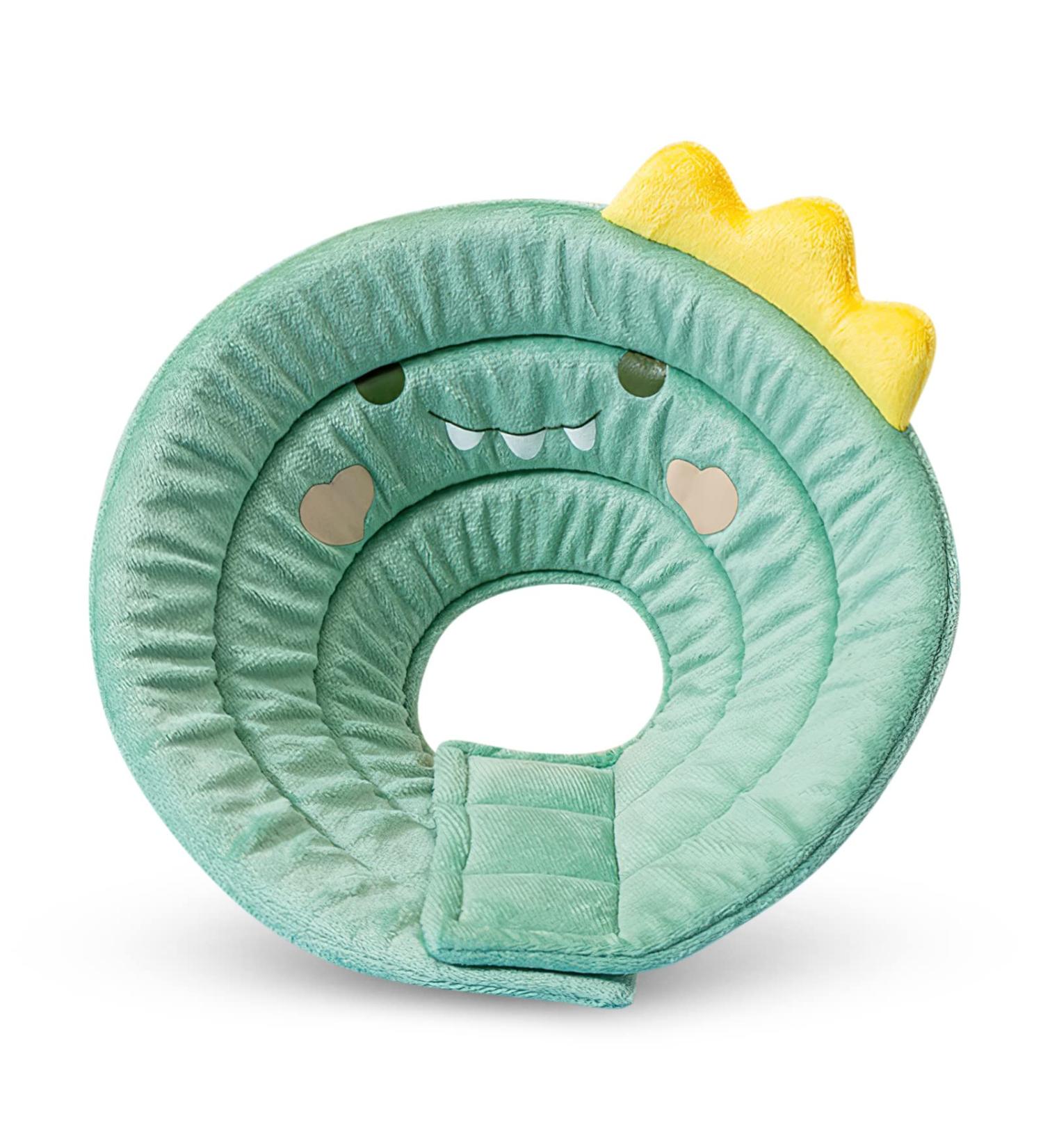 Lightweight Cat Protective Collar | Soft Restoring Cone for Surgery & Injury Recovery | Snap Cradle Design - SOPETS Green - Buy Online on GoSupps.com
