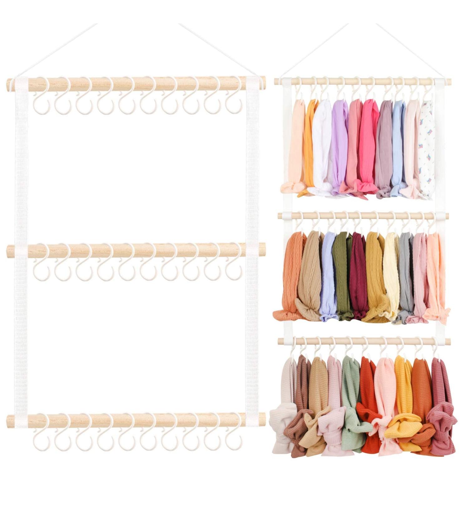 Mofasvigi Macrame Baby Headband Holder - White 02 | Hairband Storage for Girls - Buy Online on GoSupps.com