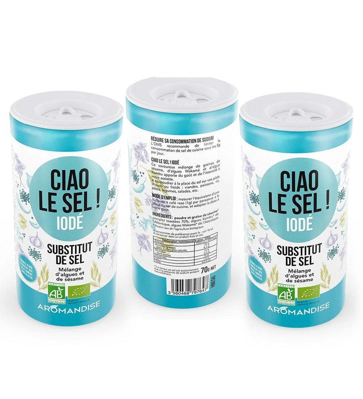 Iodized salt substitute 210 g - Buy Online on GoSupps.com