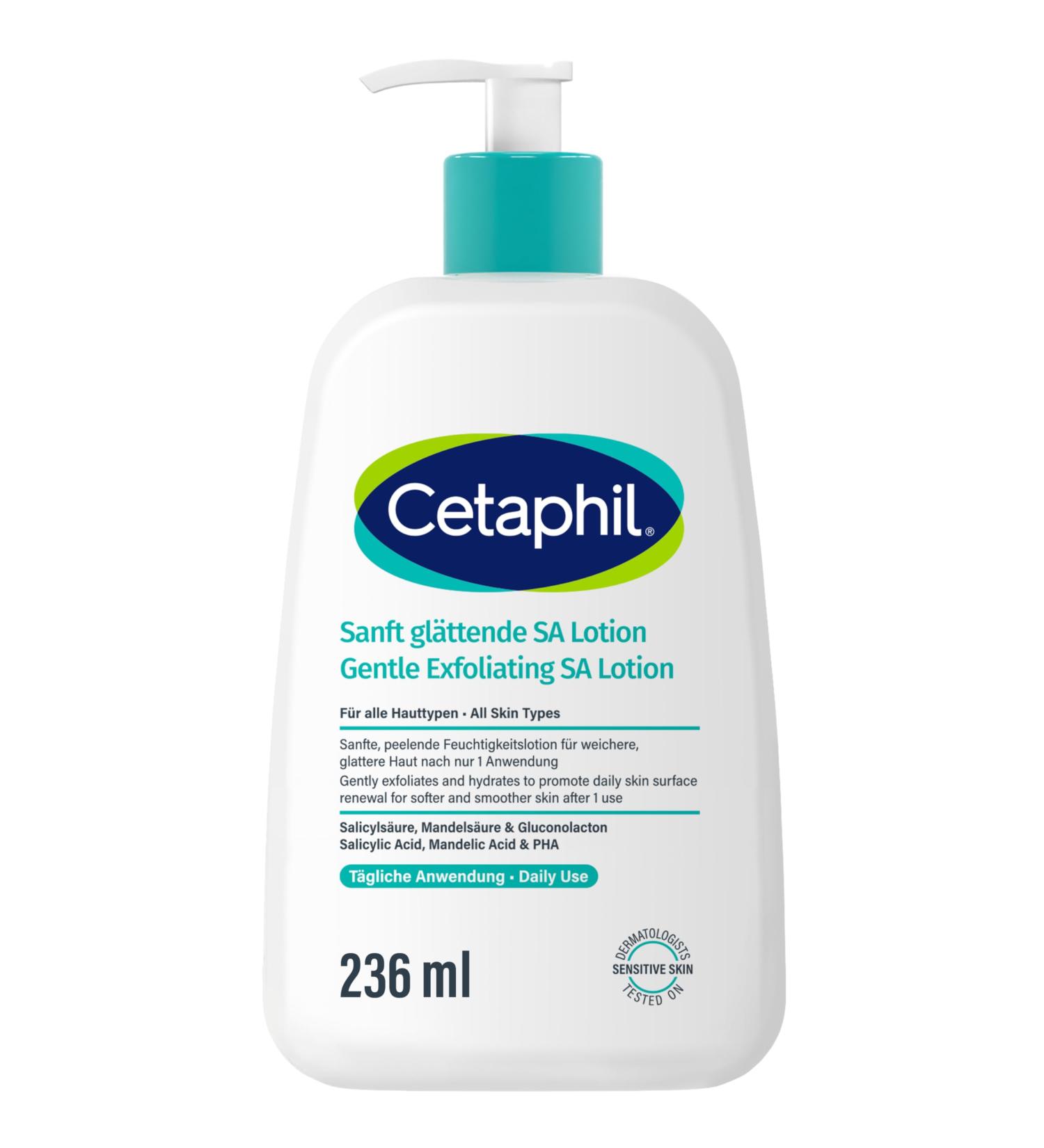  Cetaphil Cetaphil SA Moisturizing Lotion smoothing and gentle for dry rough uneven skin prone to impurities acidic skin - Buy Online on GoSupps.com