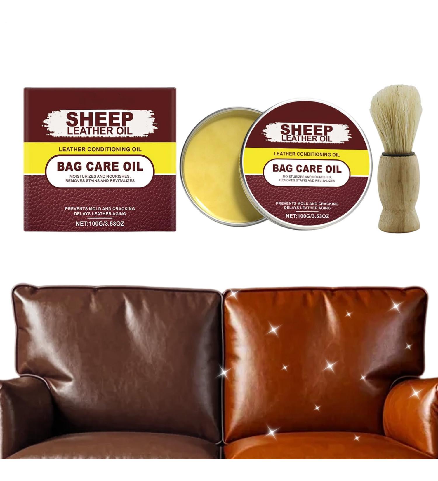  G n rique Leather boot conditioner Leather oil 100 ml | Polish and cleaner 100 ml with brush and softening protective saddle oil | Shoes bags jackets cars - Buy Online on GoSupps.com