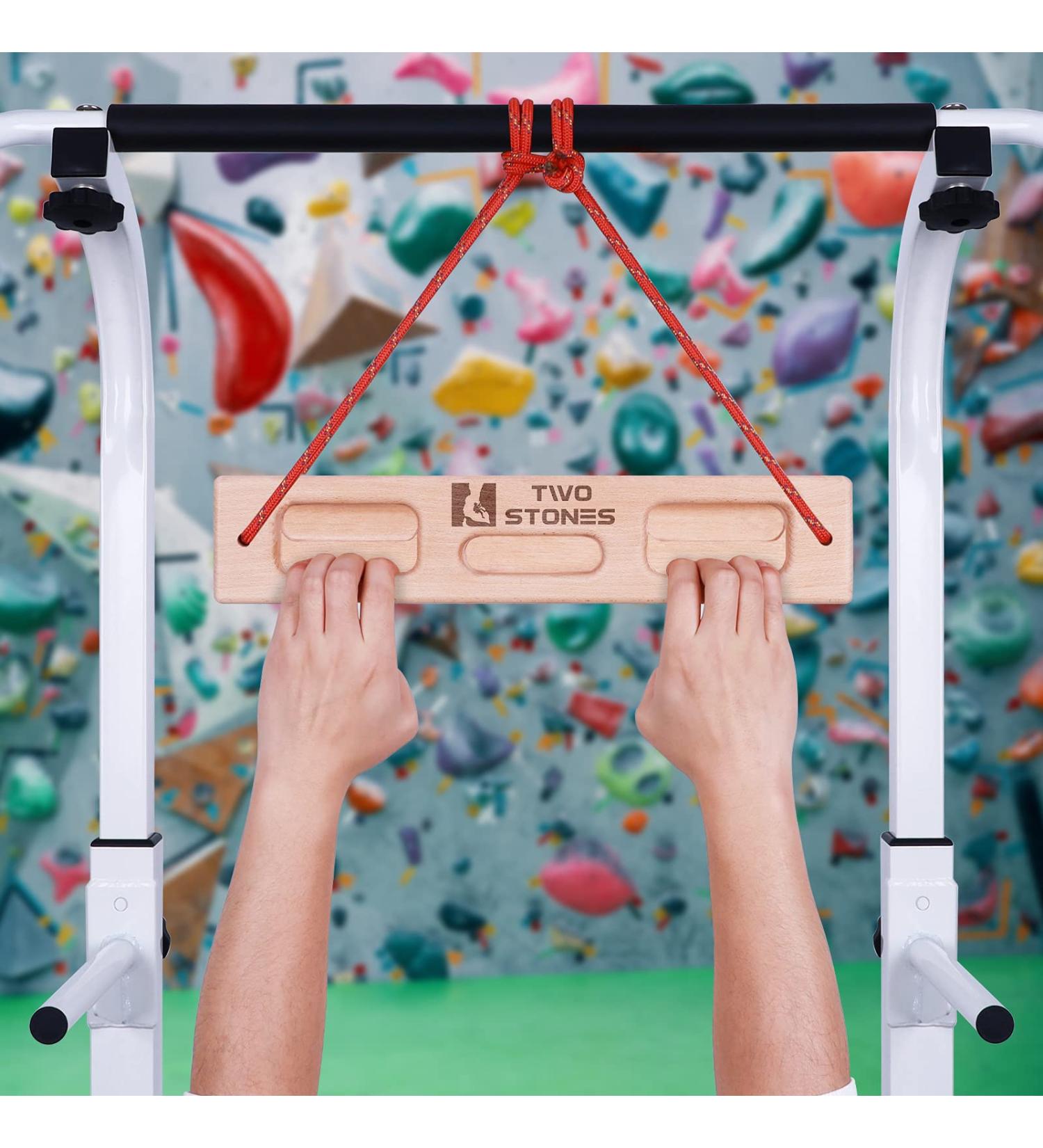 Portable Fingerboard for Rock Climbing Training | Edges and Pockets | Indoor/Outdoor Climbing Hangboard (CJ-HB2025) - Buy Online on GoSupps.com