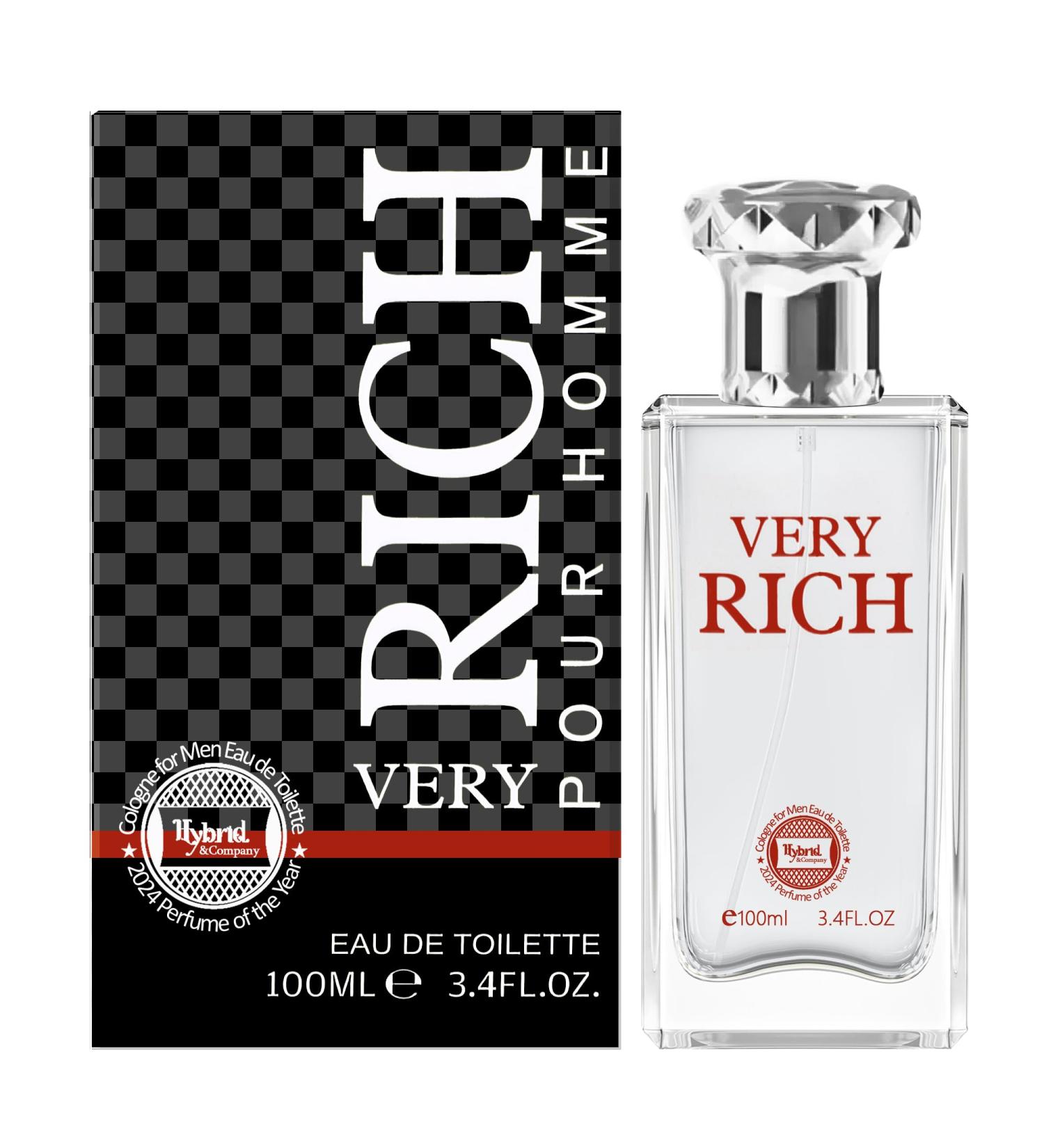 Hybrid & Company Very Rich Pour Homme For Men Eau De Toilette 3.4 Fl Oz - Buy Online on GoSupps.com
